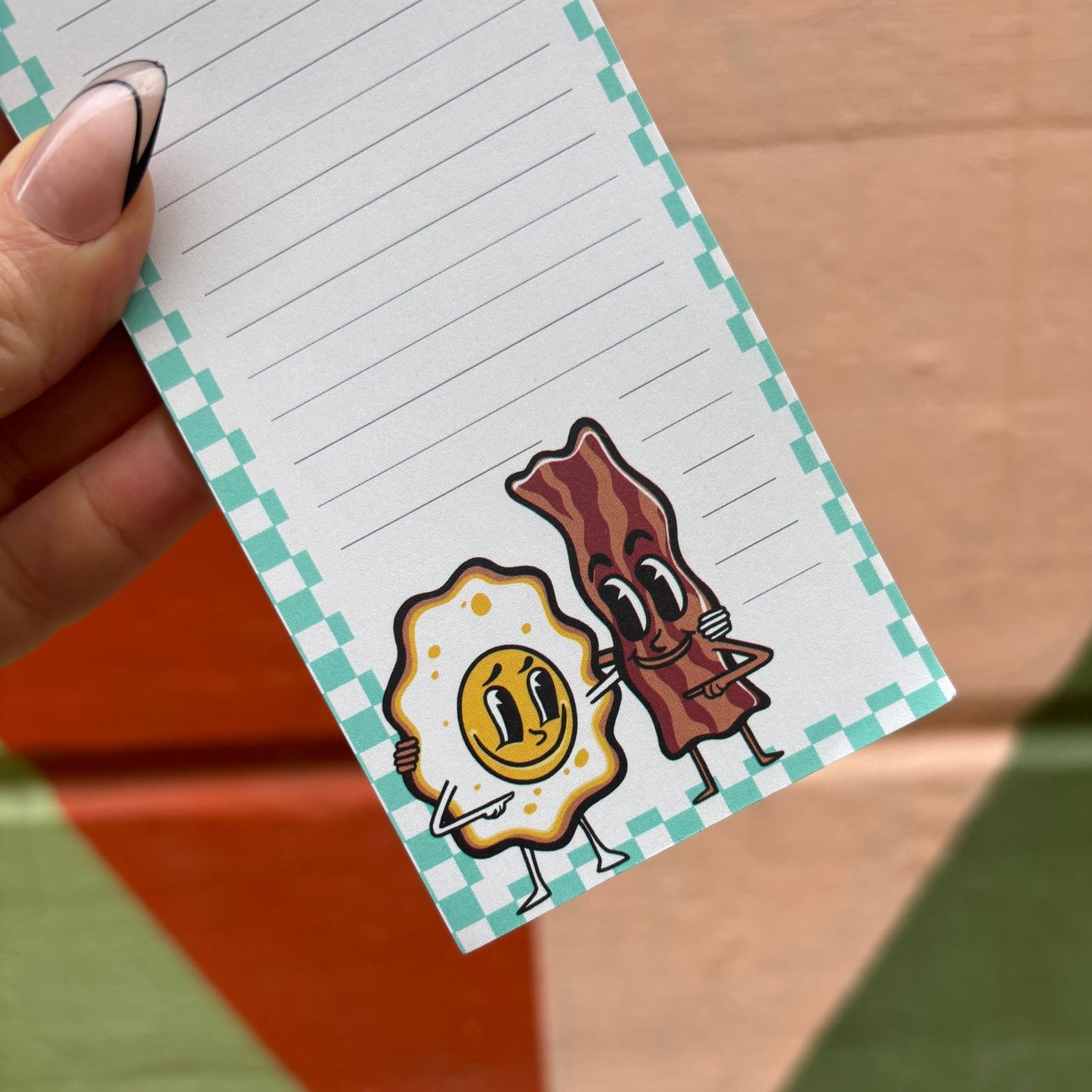 Cute Magnetic List Notepads | Magnet Back Sticks to the Fridge | 15+ Styles!