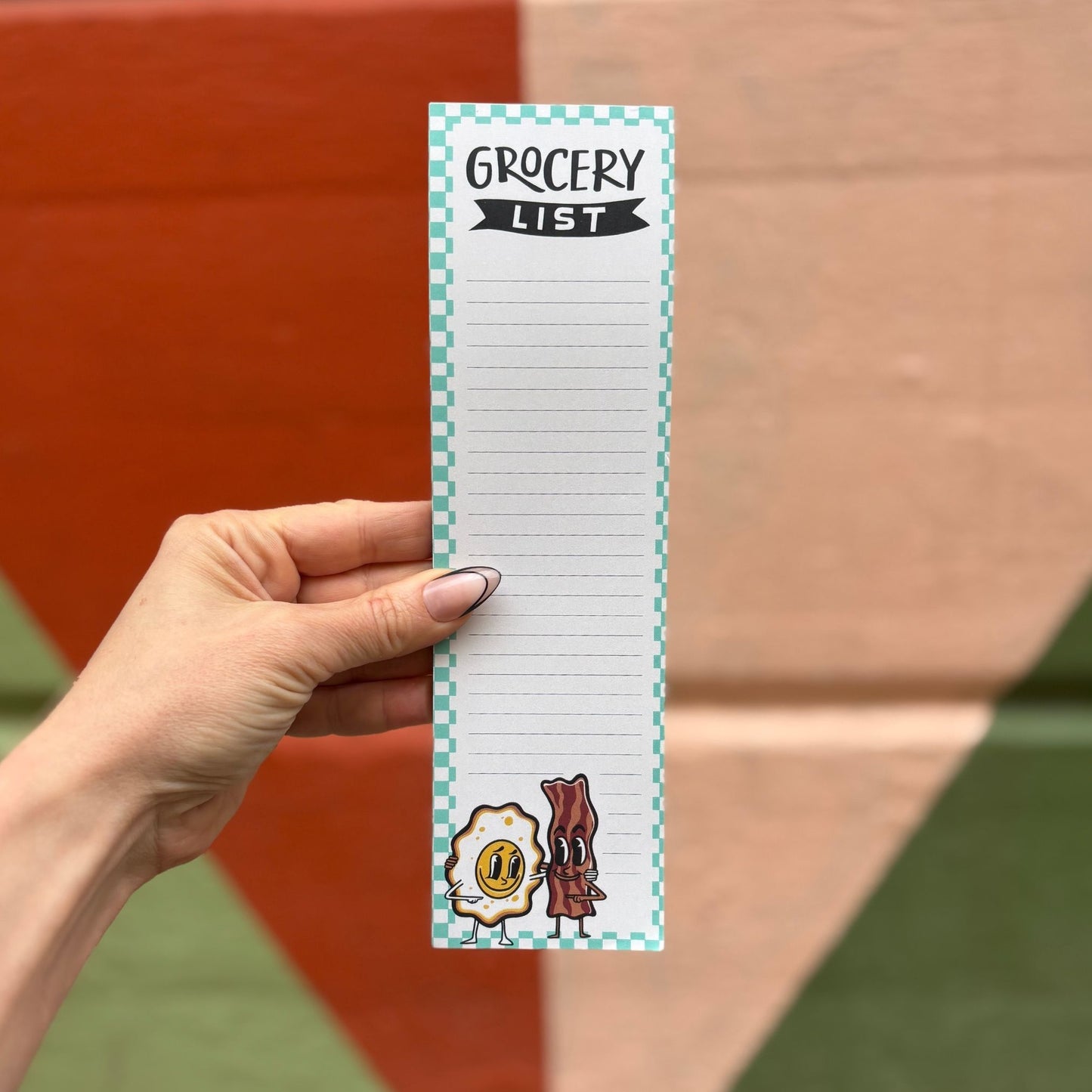 Cute Magnetic List Notepads | Magnet Back Sticks to the Fridge | 15+ Styles!