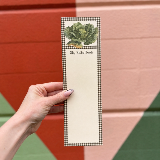 Oh, Kale Yeah Magnetic List Pad | 60 Pages | 2.75" x 9.5"