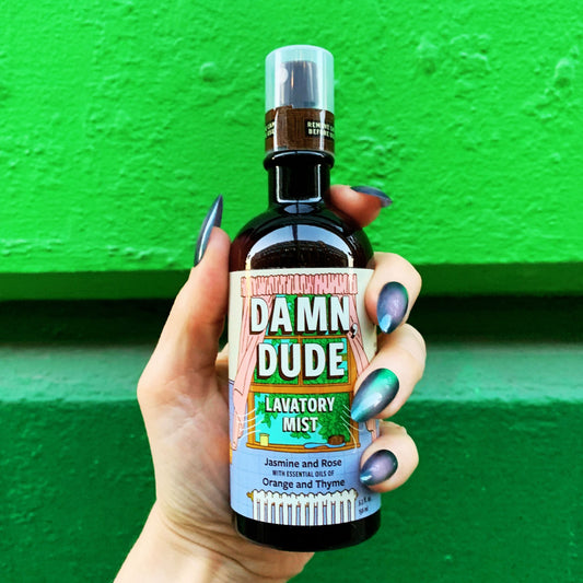 Damn Dude Lavatory Mist in Jasmine and Rose Scent | BlueQ at GetBullish