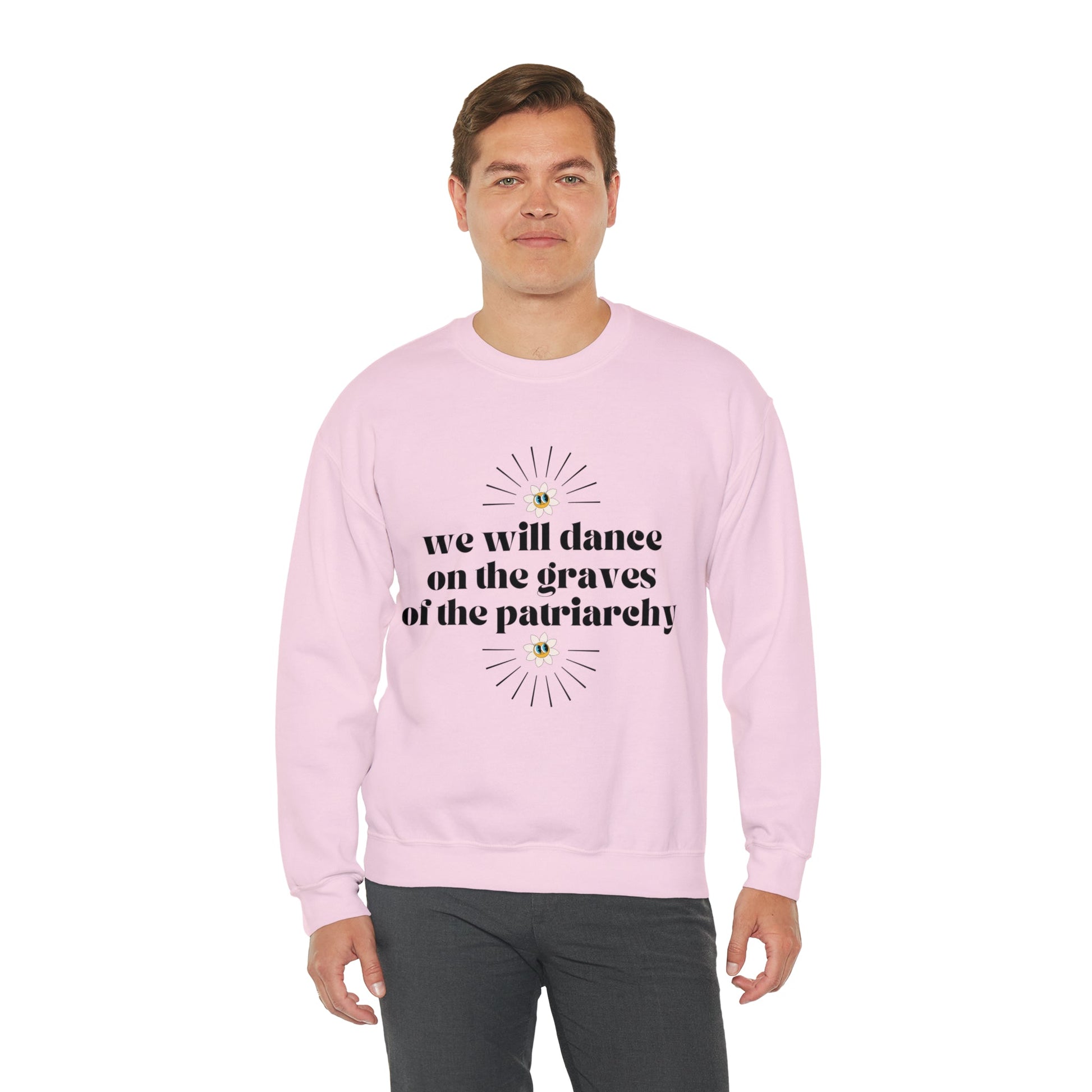 Dance on the Graves of the Patriarchy Unisex Heavy Blend™ Crewneck Sweatshirt