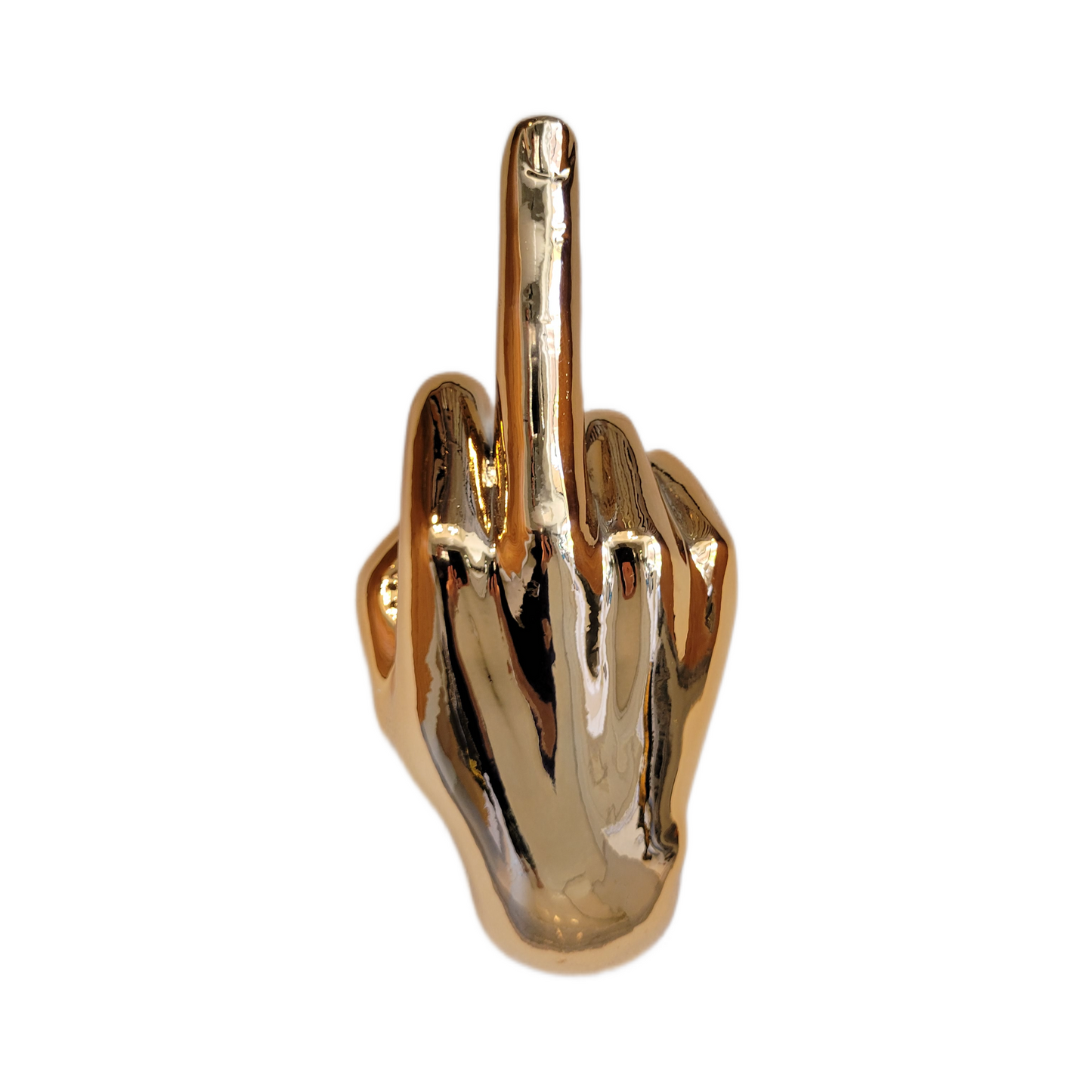 Dark Gold Middle Finger Wall Mount — Multipack-Interior Illusions Plus-The Bullish Store