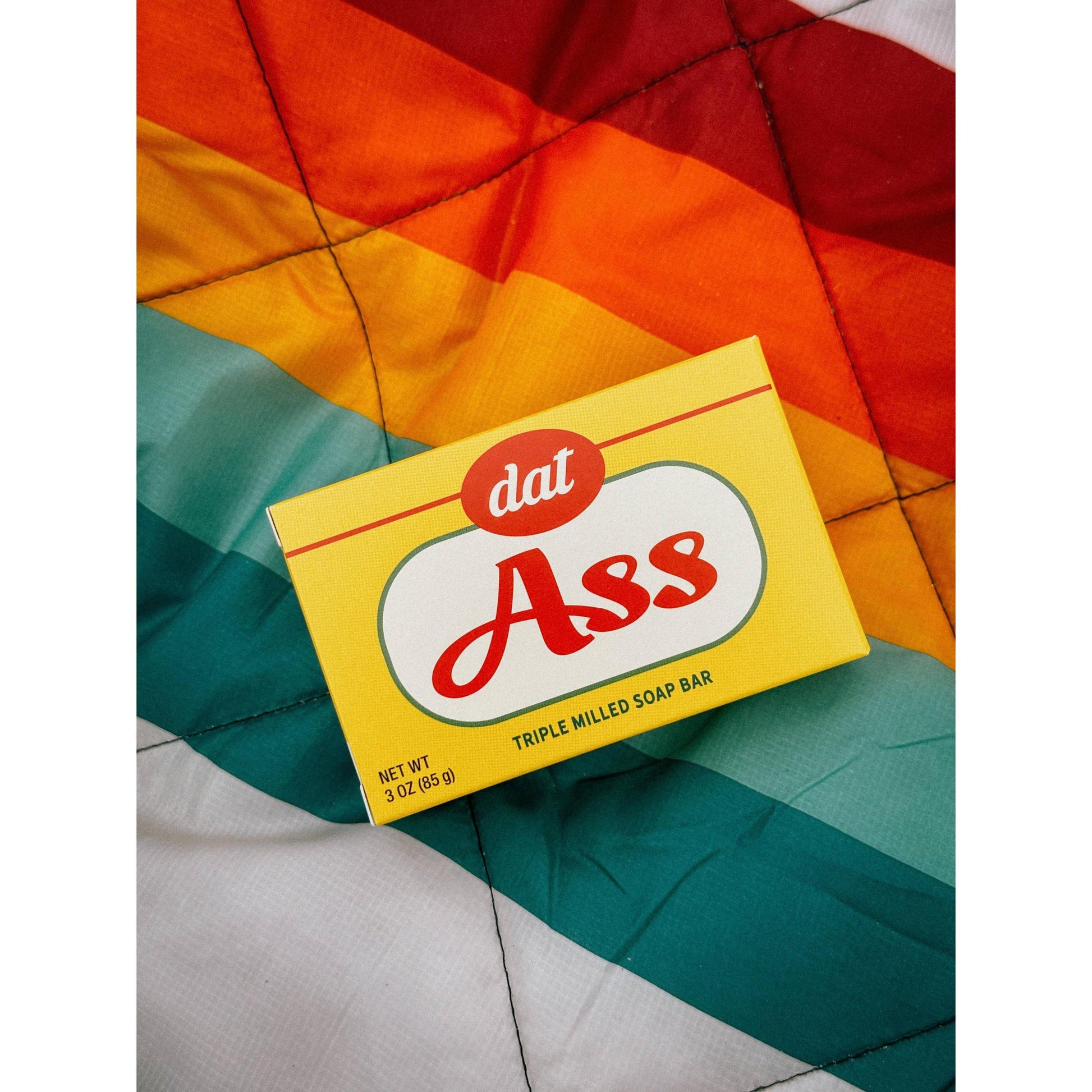 Dat Ass Triple Milled Bar Soap | Funny Boxed Soap for Smooth, Fresh Skin
