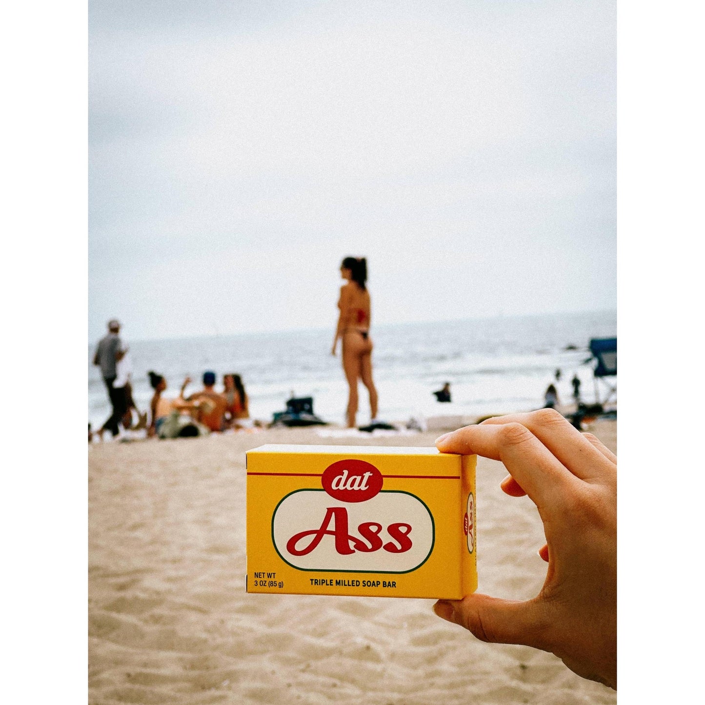 Dat Ass Triple Milled Bar Soap | Funny Boxed Soap for Smooth, Fresh Skin
