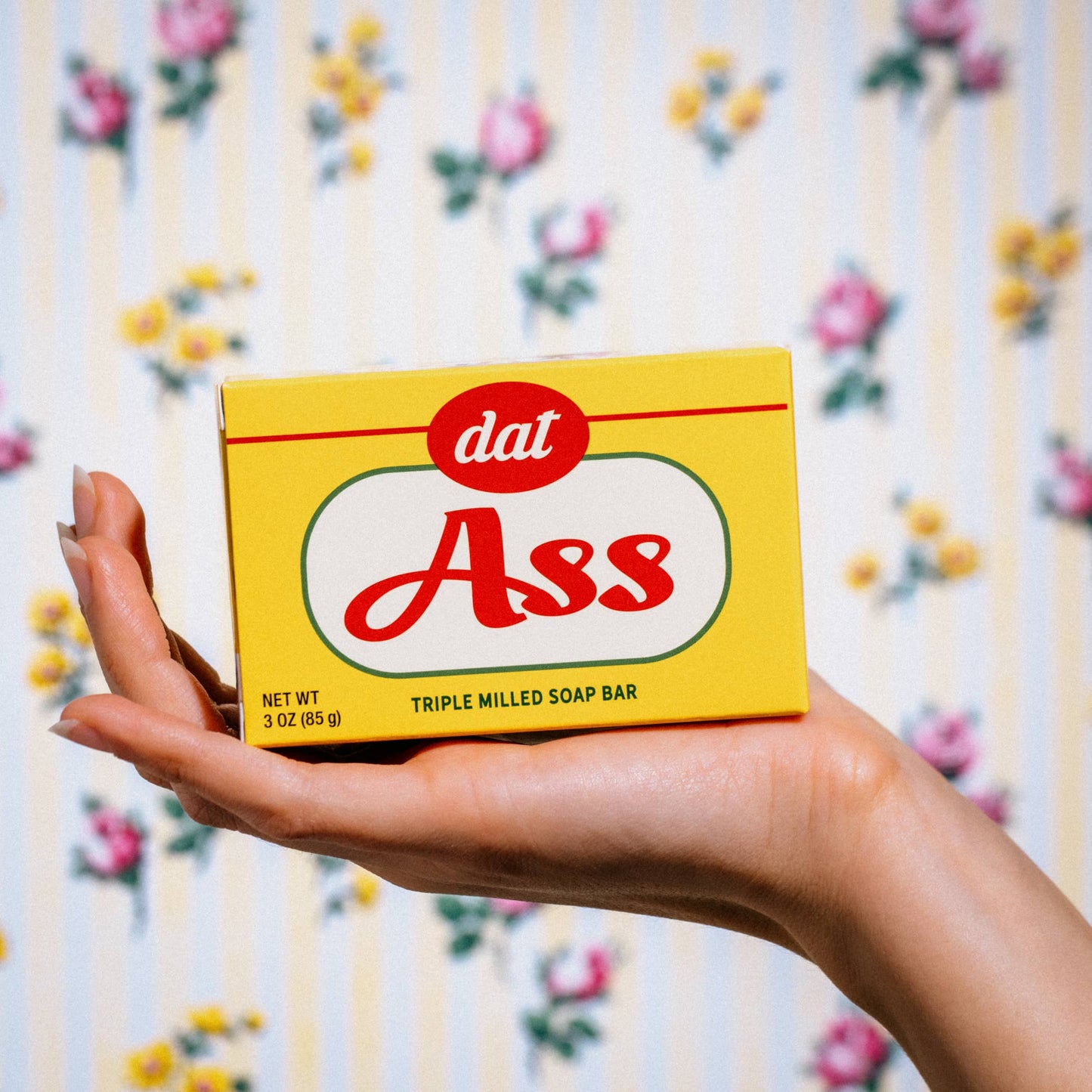 Dat Ass Triple Milled Bar Soap | Funny Boxed Soap for Smooth, Fresh Skin