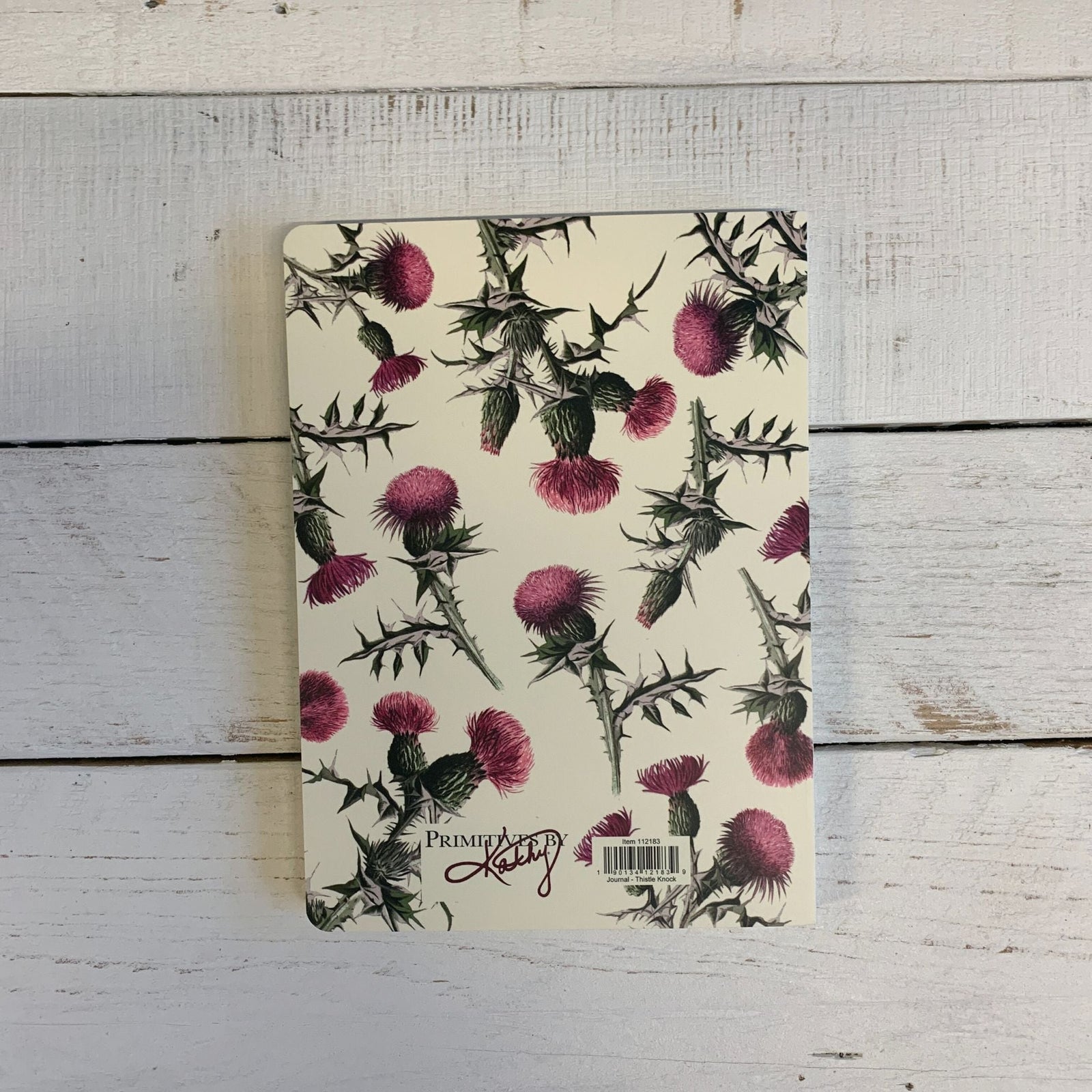 Deal of the Day: Thistle Knock Your Socks Off Double-Sided Journal | 160 Lined Pages Notebook
