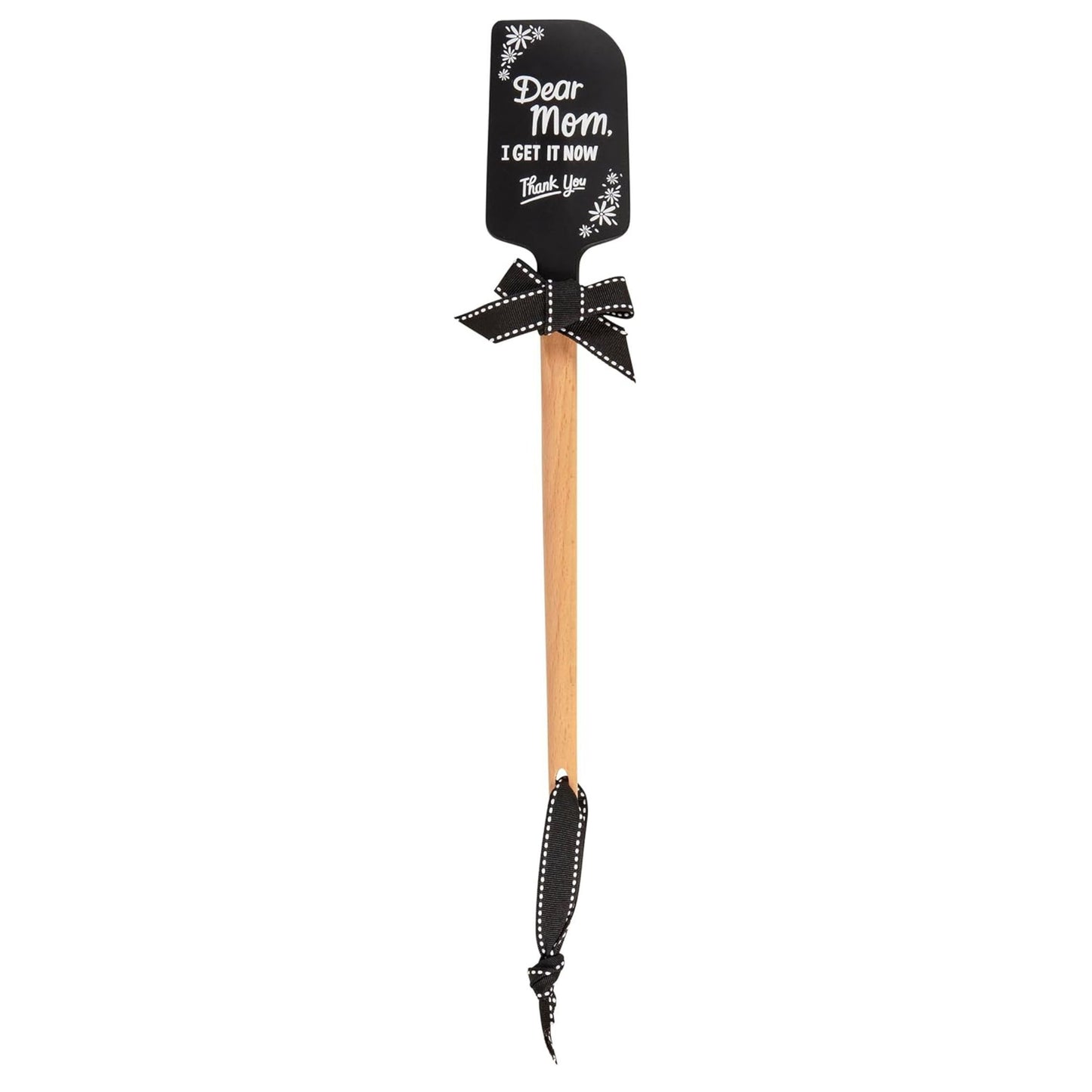 Dear Mom I Get It Now Thank You Spatula | Silicone Kitchen Spatula with Floral Design