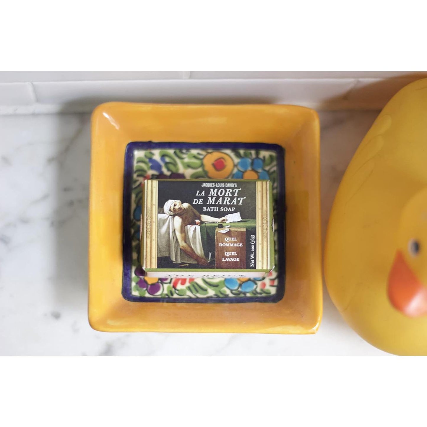 Death of Marat Mini Exfoliating Soap | Body Bath Bar Cleanser | 2 oz.