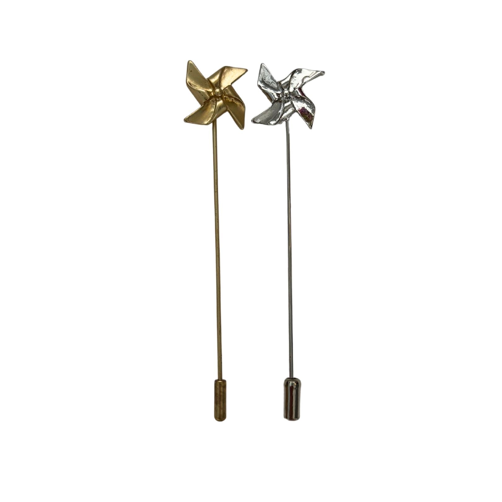 Decorative Stick Pins | 5 Style Options: Pinwheel, Rabbit, Unicorn & Dino Skeleton