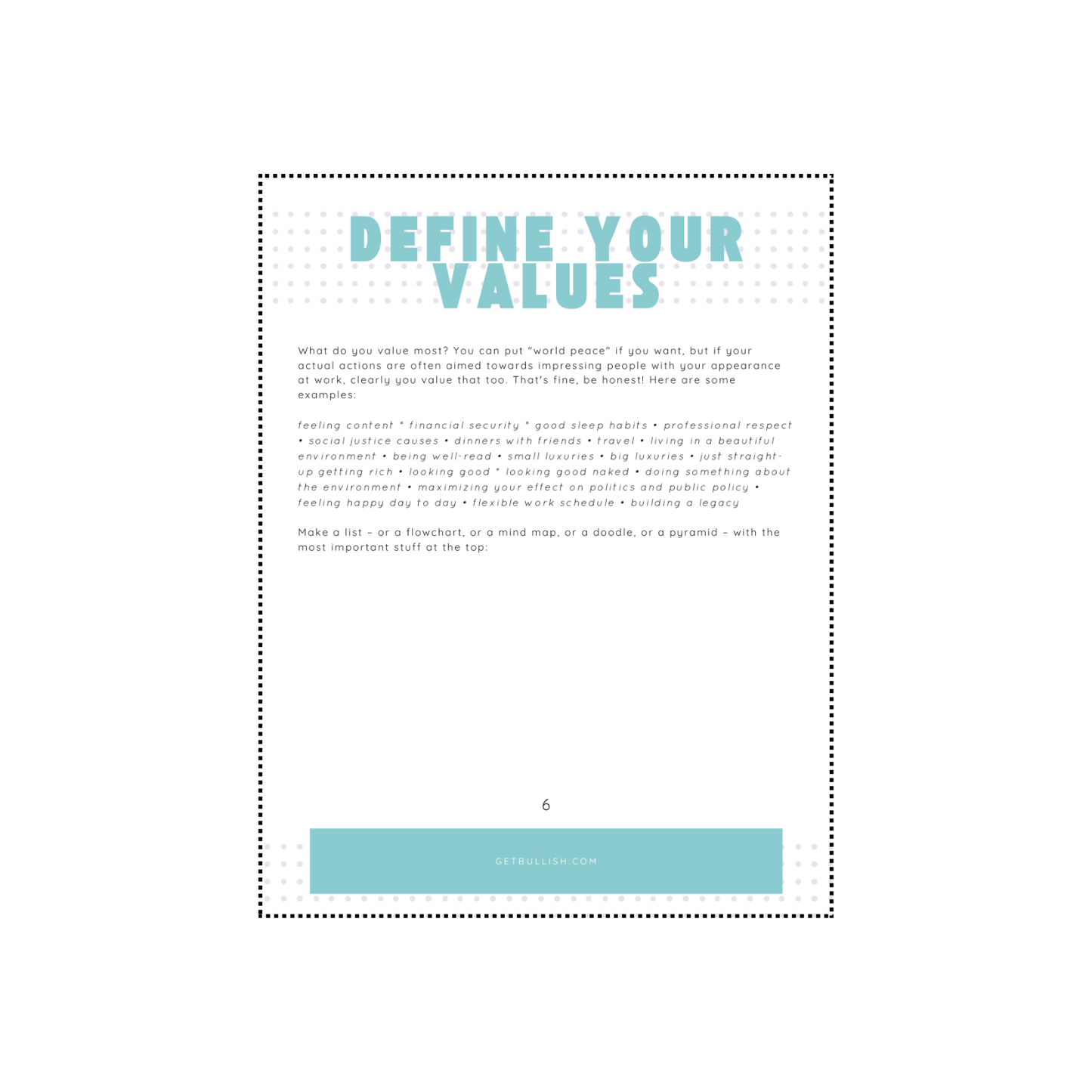 Design Your 2025 Downloadable Workbook (PDF Instant Download)