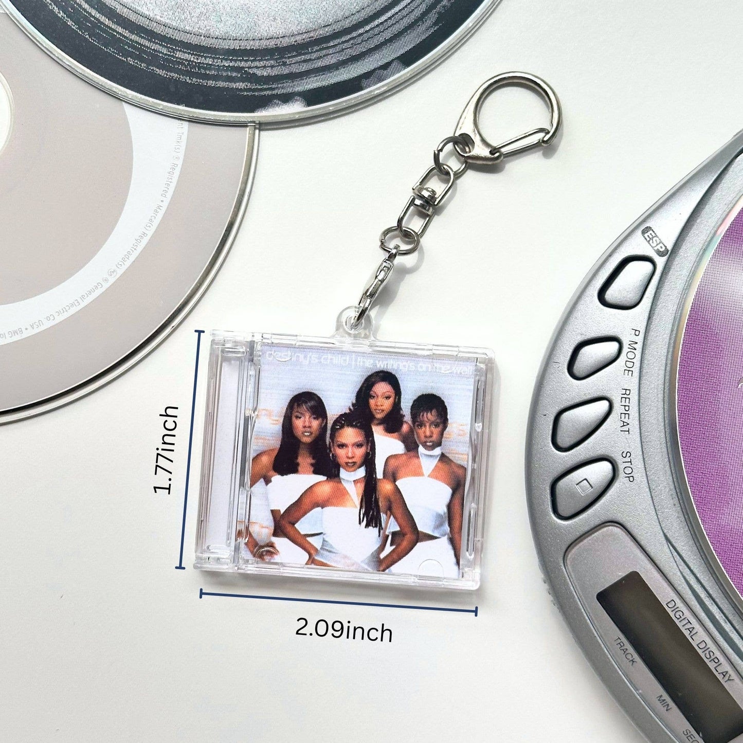 Destiny's Child "Say My Name" Mini CD Case Keychain