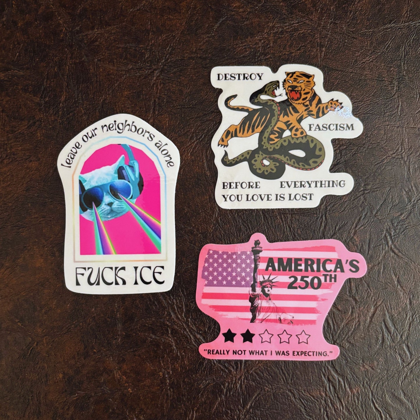 America’s 250th 2 Out of 5 Stars Sticker