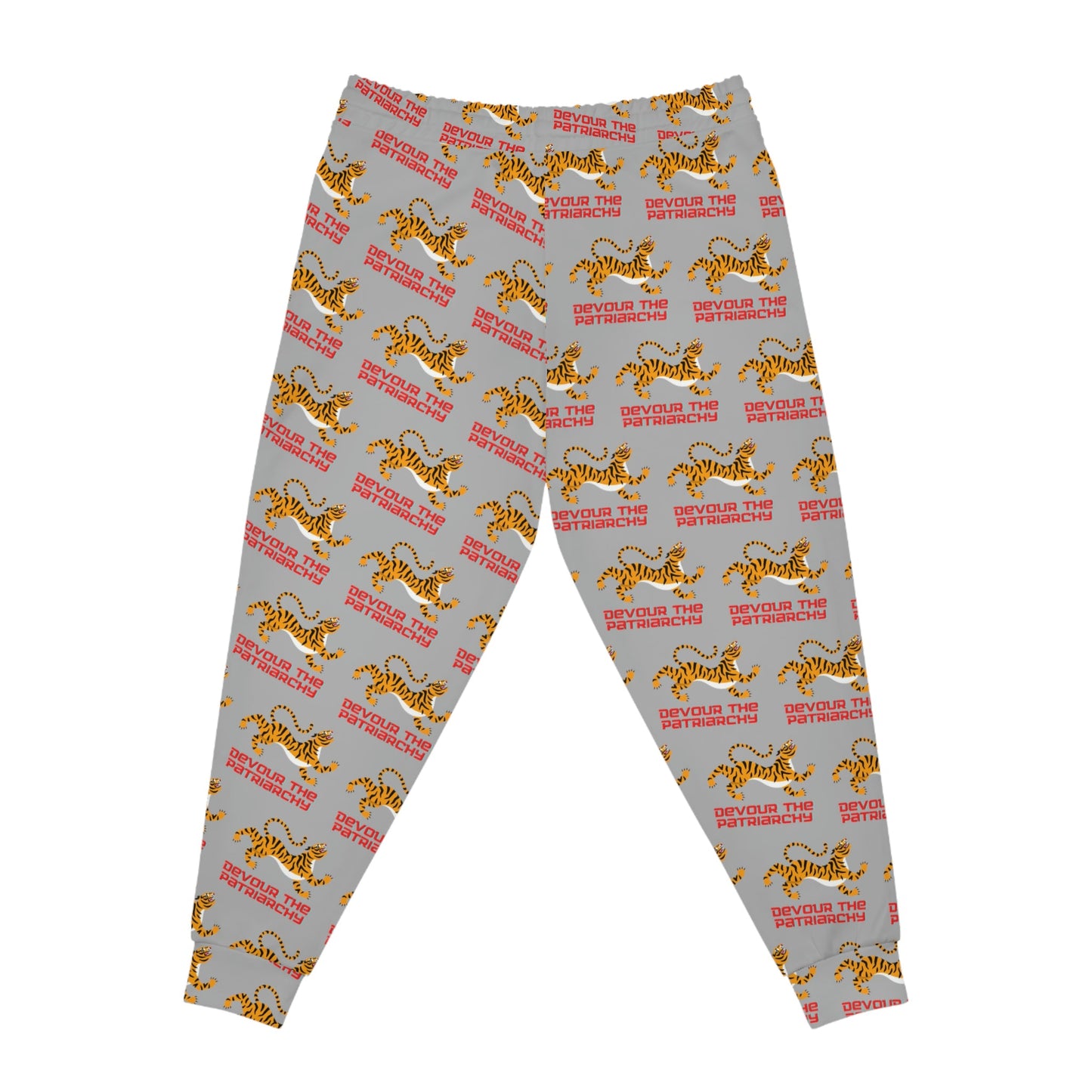 Devour the Patriarchy 🐅 Women's Feminist Themed Athletic Jogger Pants