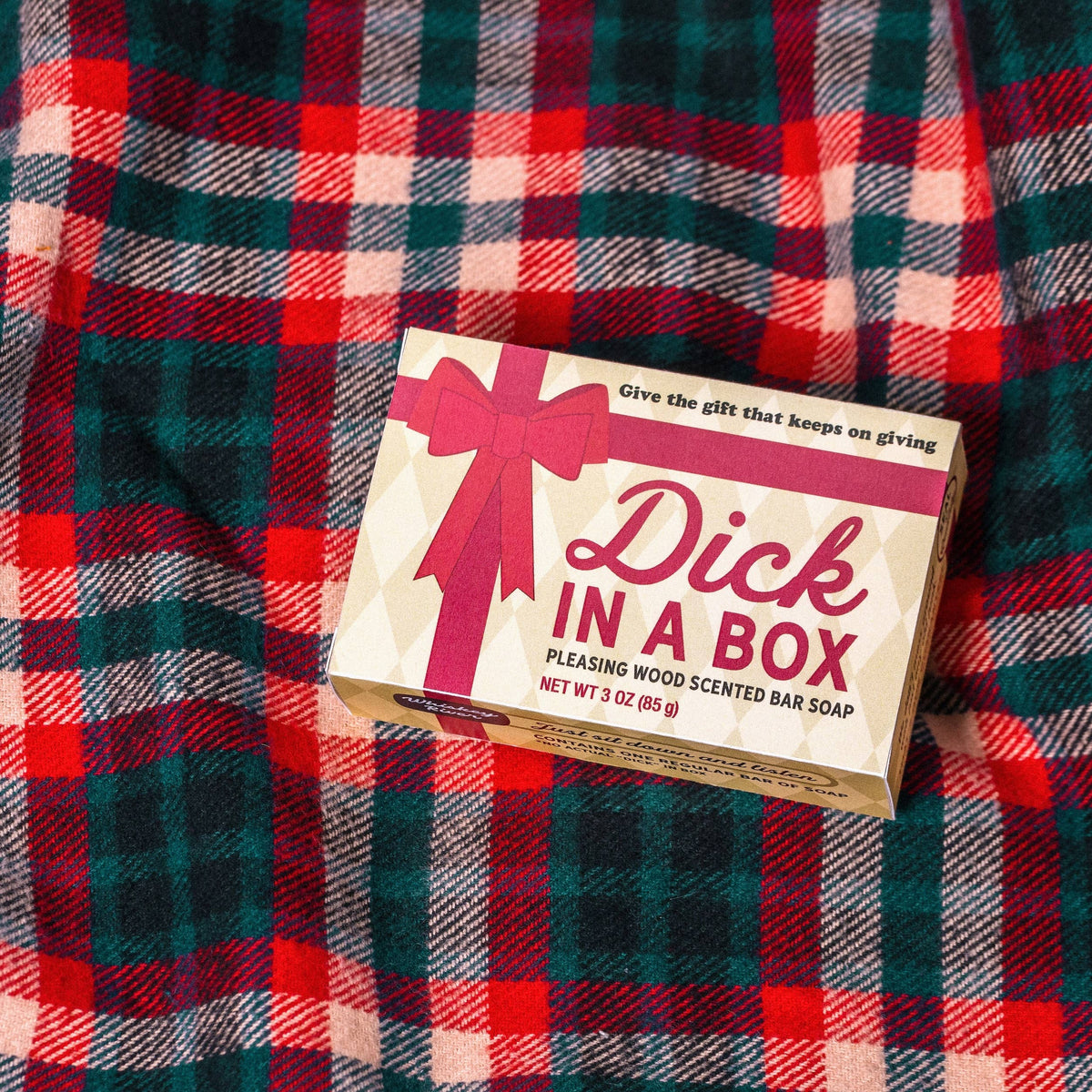 Dick in a Box Triple-Milled Bar Soap | Holiday Gag Gift