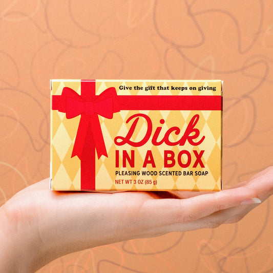 Dick in a Box Triple-Milled Bar Soap | Holiday Gag Gift