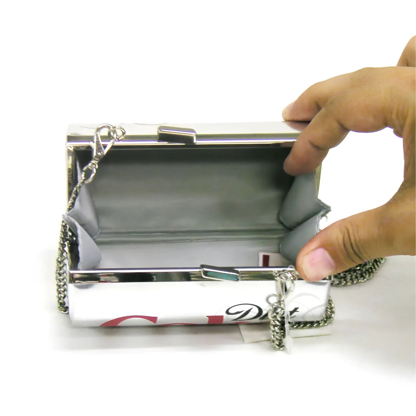 Diet Coke Can Bag | Detachable Strap Soda Can Shape Metal Clasp Small Bag