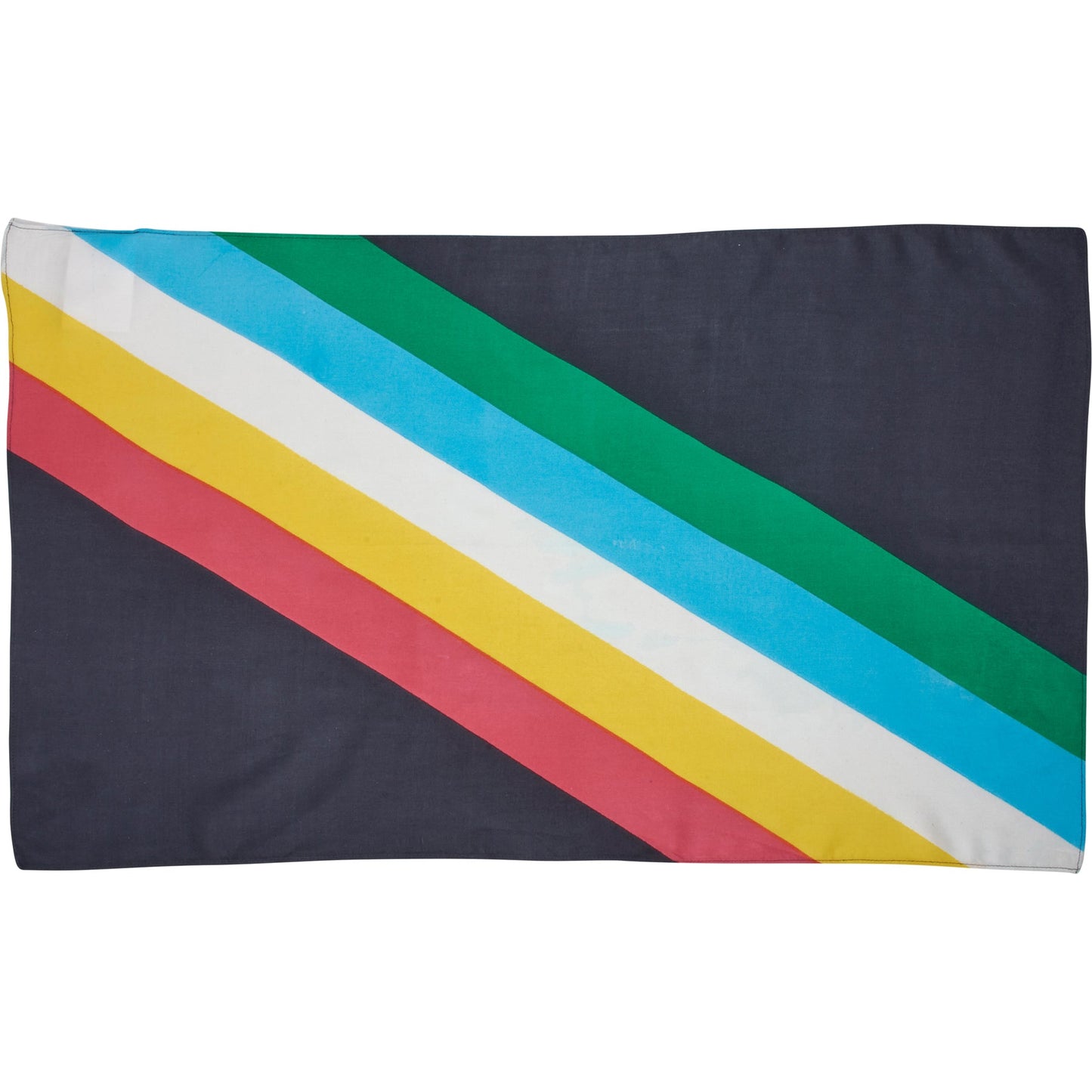 Disability Pride Scarf | Disability Flag Color Rainbow Stripe Bandana | 30" x 18"