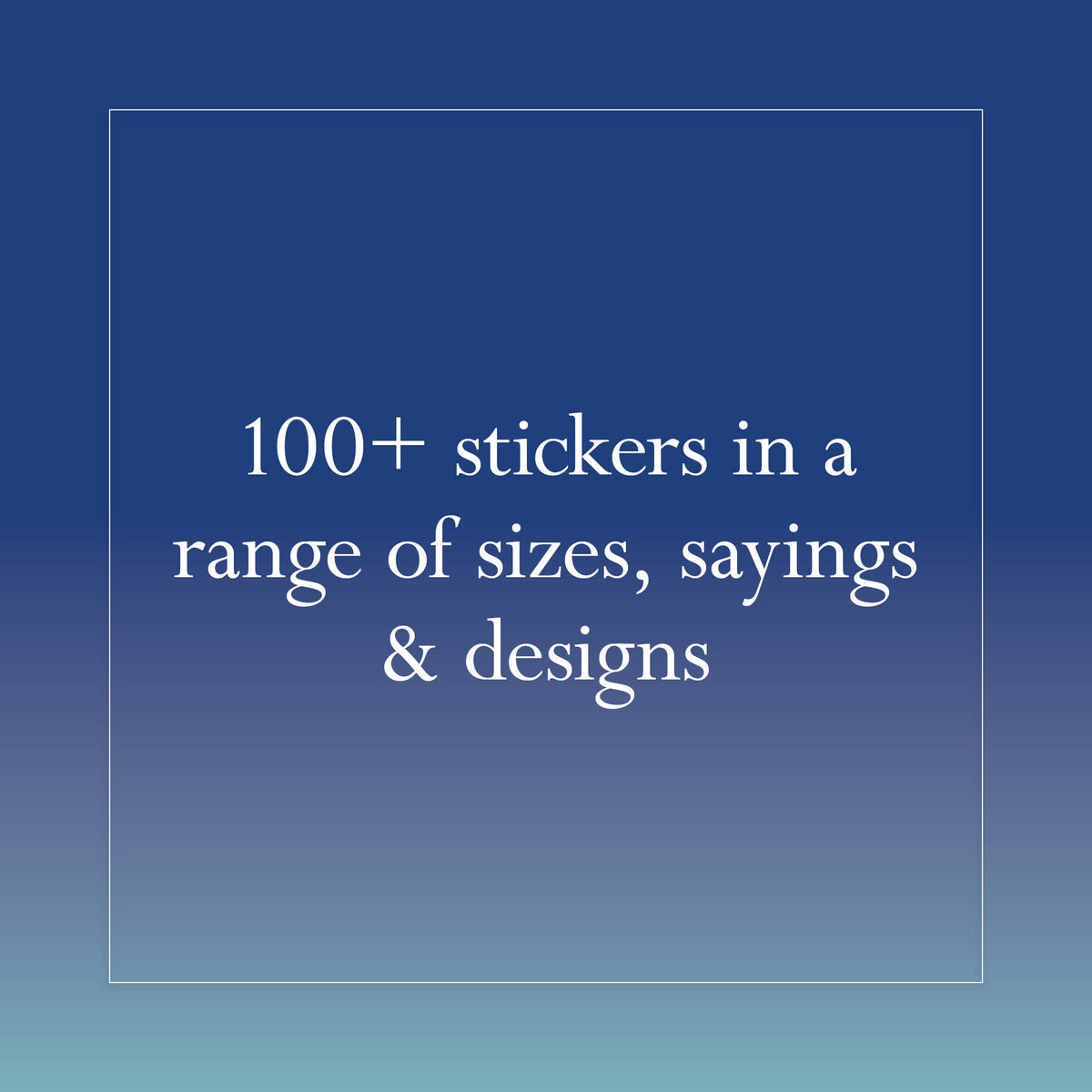 Disappointing Affirmations Sticker Book | 100+ Stickers