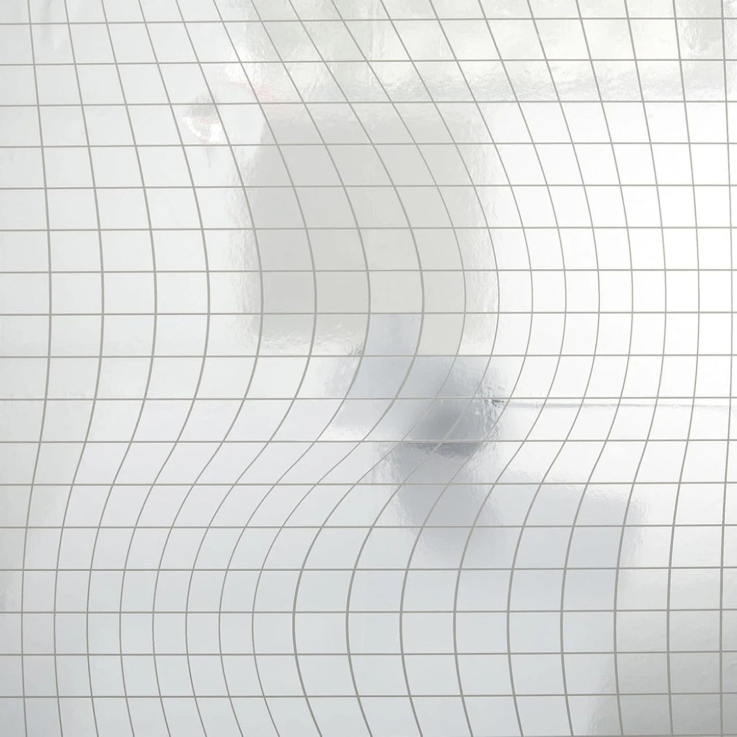 Abstract pattern of curved lines on a white background
