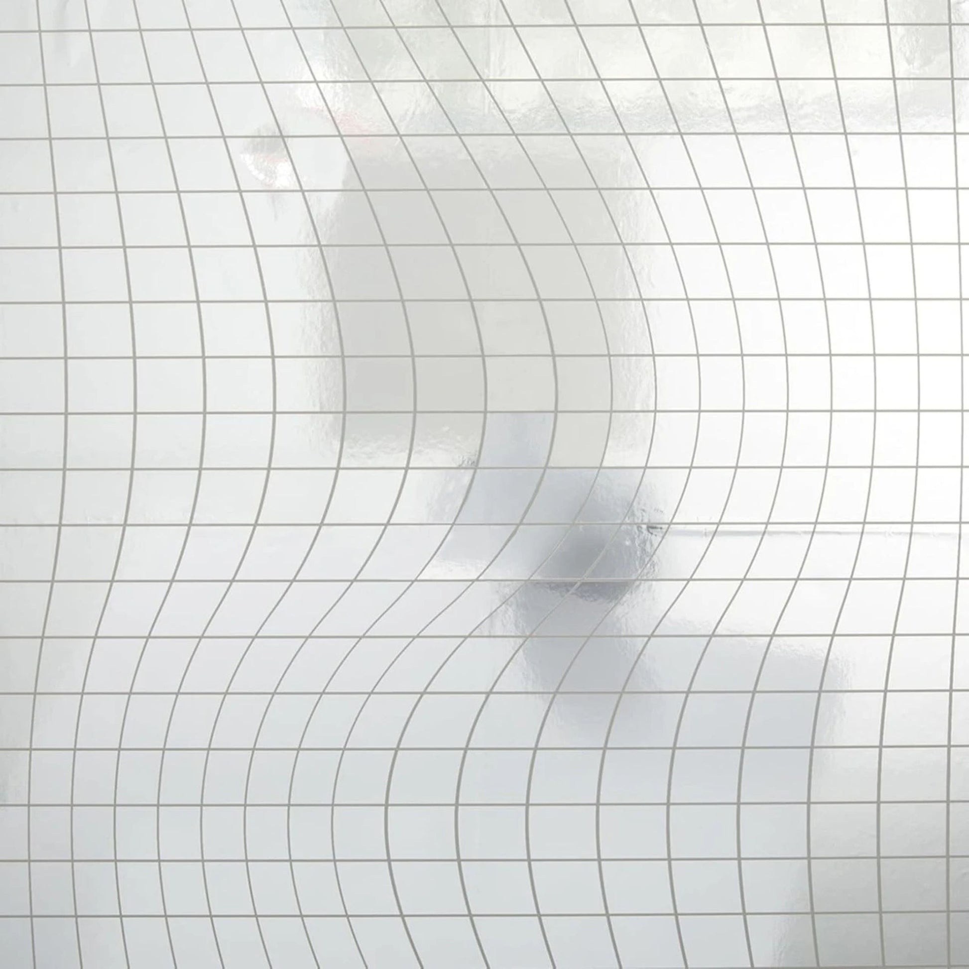 Abstract pattern of curved lines on a white background