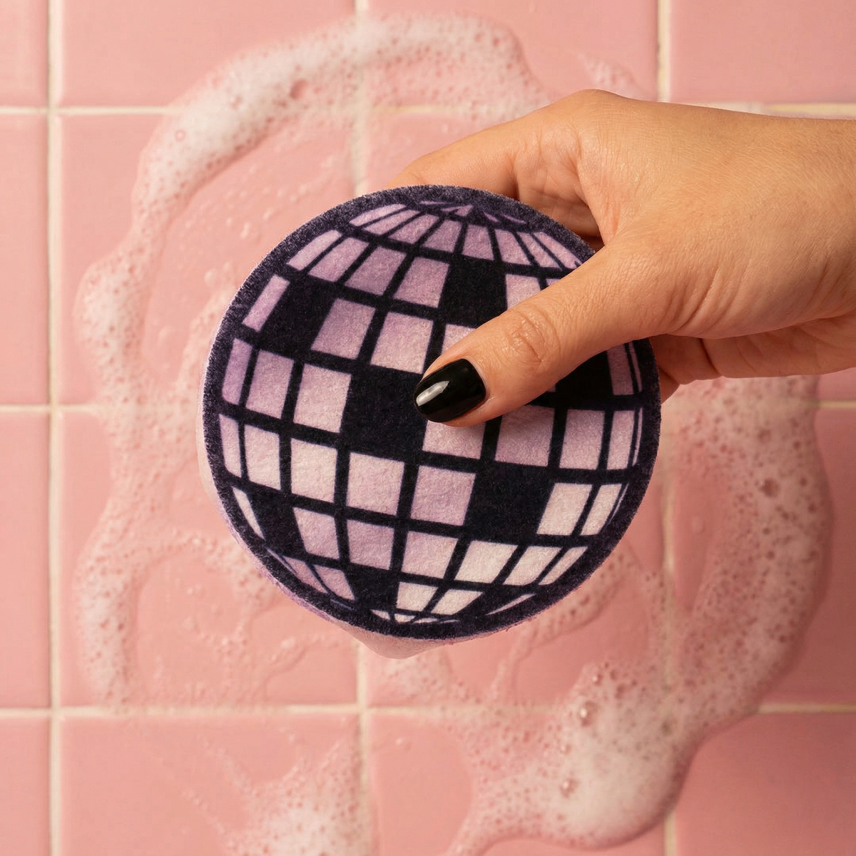 Disco Sponge | "Disco Diva" Non-Scratch Dish Washing Kitchen Sponge
