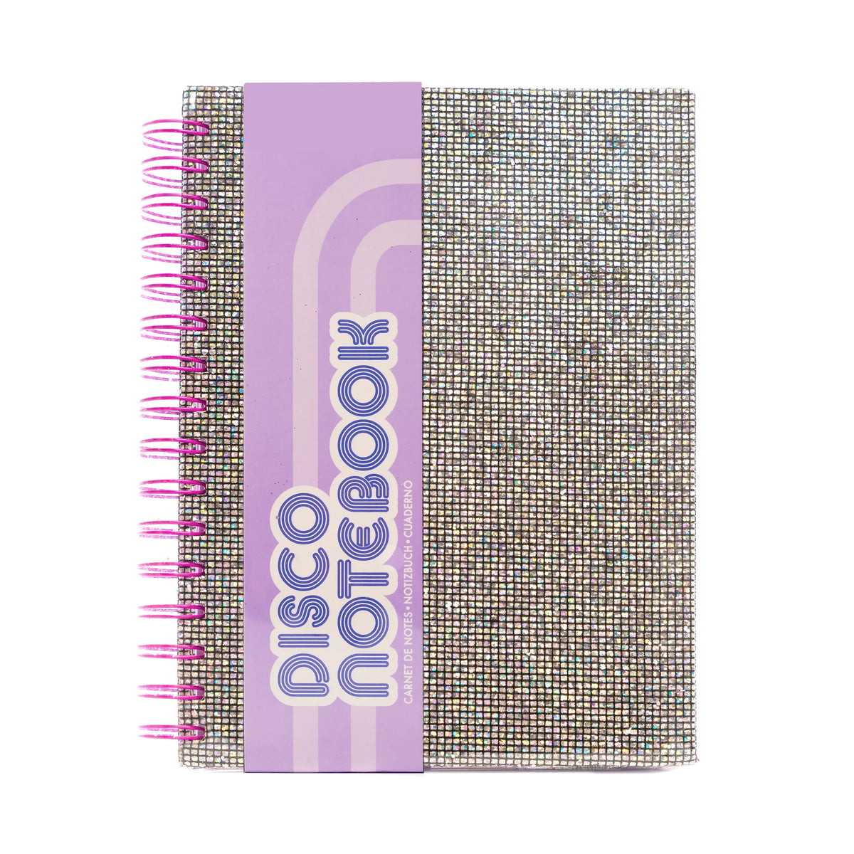 Disco Notebook | Metallic Reflective Cover | A5 Notebook | NPW-NPW-The Bullish Store