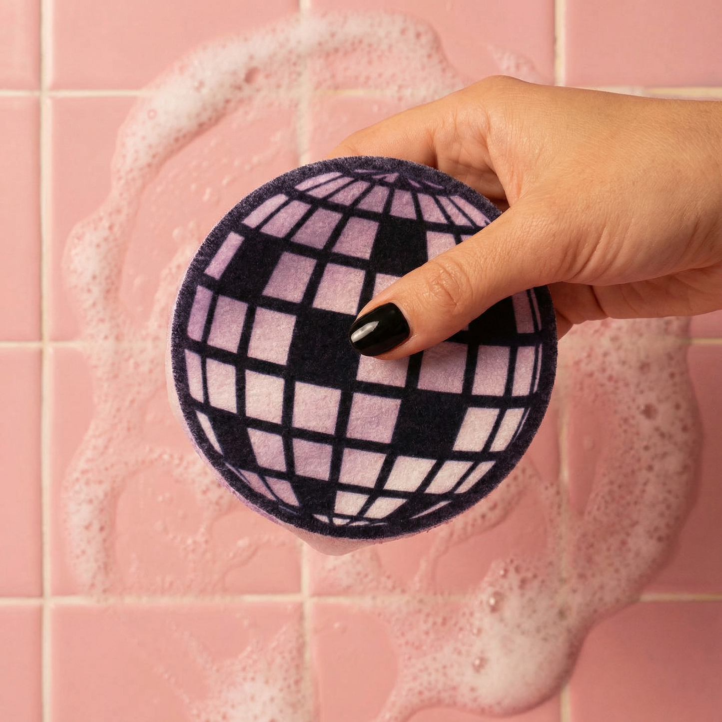 Disco Sponge | "Disco Diva" Non-Scratch Dish Washing Kitchen Sponge