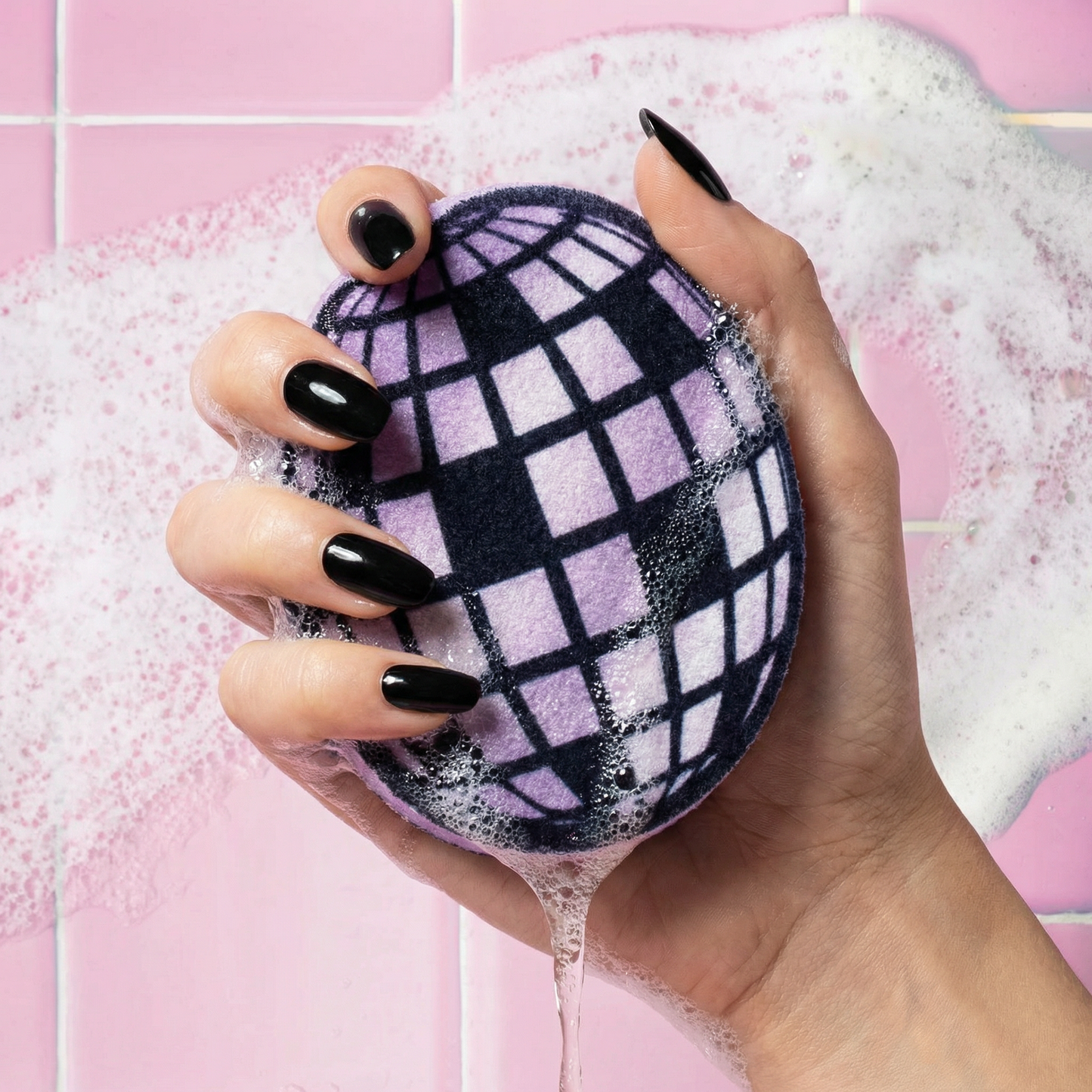 Disco Sponge | "Disco Diva" Non-Scratch Dish Washing Kitchen Sponge