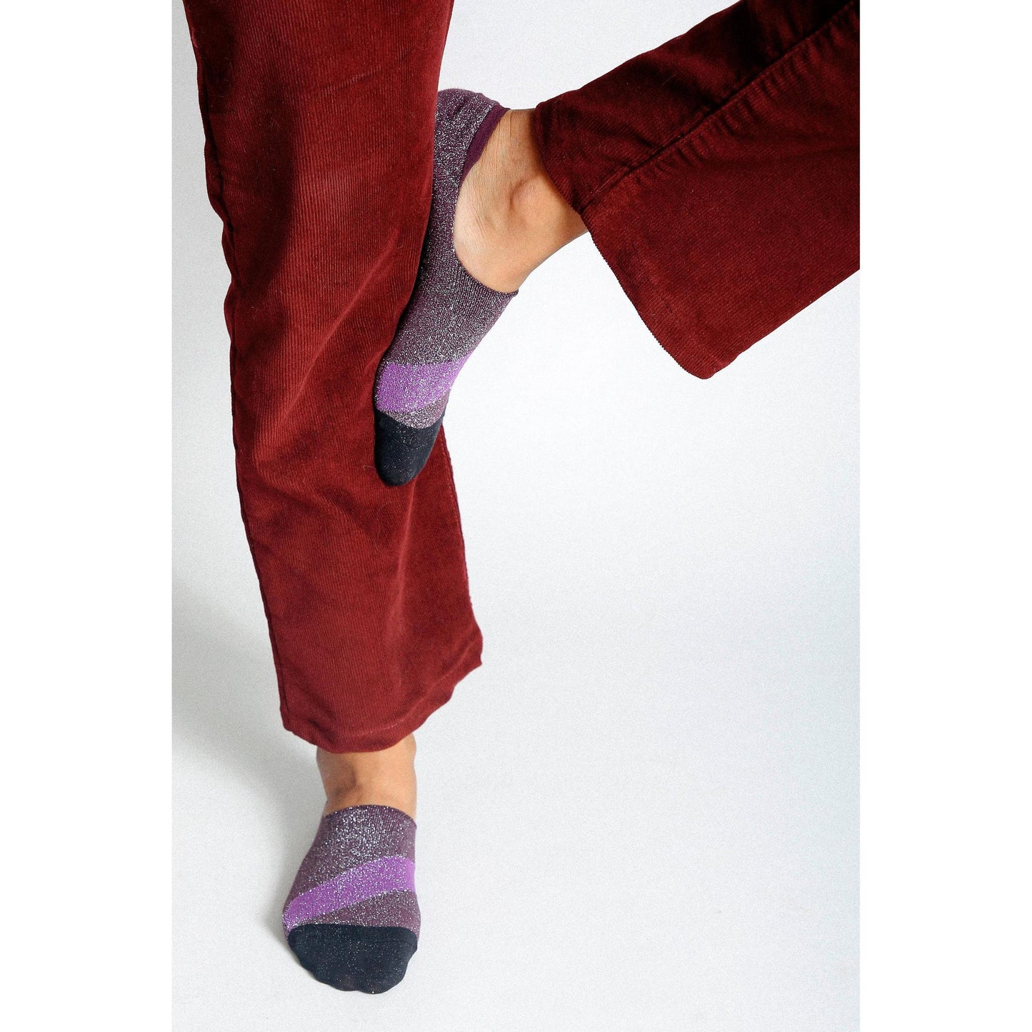 Diva Prince No-Show Socks | Women's Low-Profile Socks with Silicone Grip | Retro-Inspired No-Show Socks