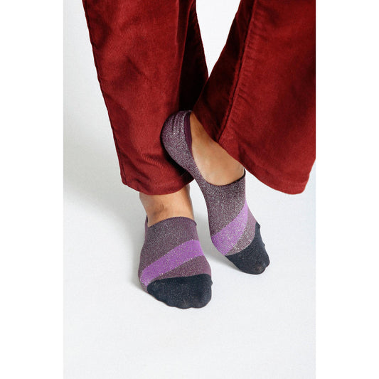 Diva Prince No-Show Socks | Women's Low-Profile Socks with Silicone Grip | Retro-Inspired No-Show Socks