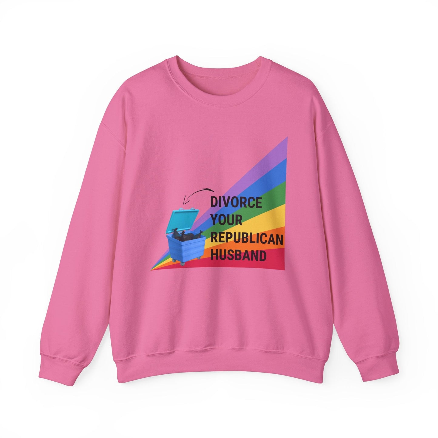 Divorce Your Republican Husband Unisex Heavy Blend™ Crewneck Sweatshirt [Size S-5X]