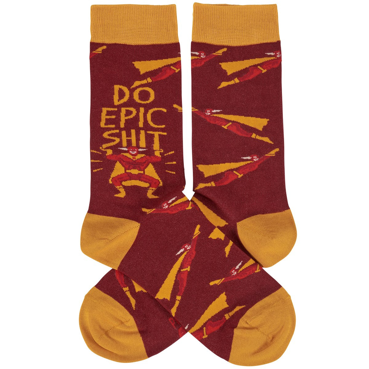 Do Epic Shit Socks | Super Hero Illustration | Gift for Her