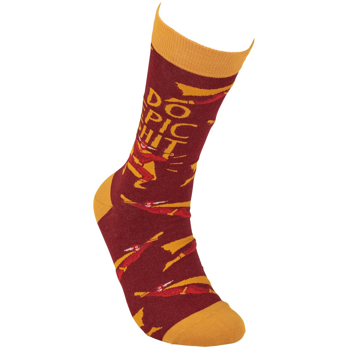 Do Epic Shit Socks | Super Hero Illustration | Gift for Her