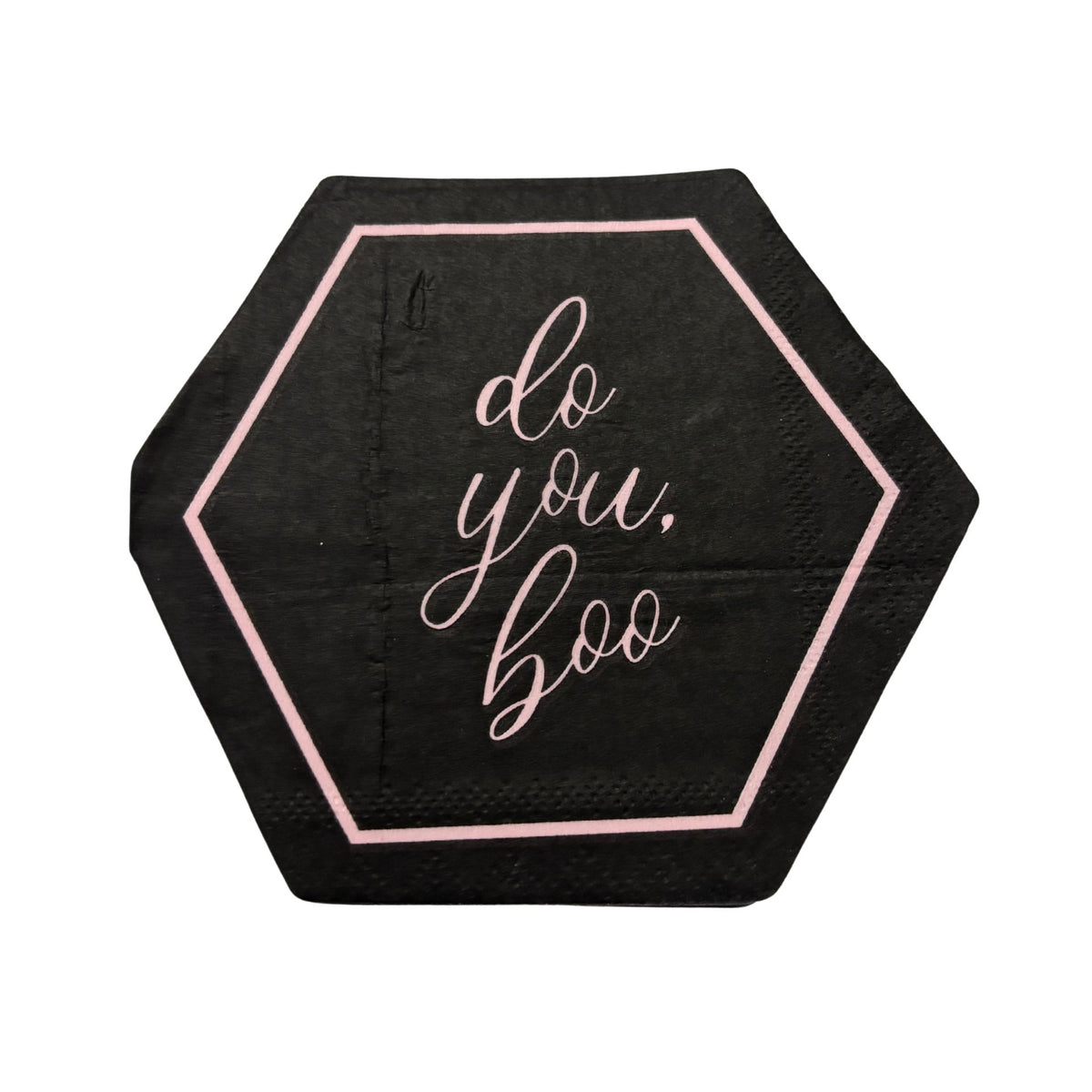 Do You, Boo Die-Cut Party/Beverage/Cocktail Napkins
