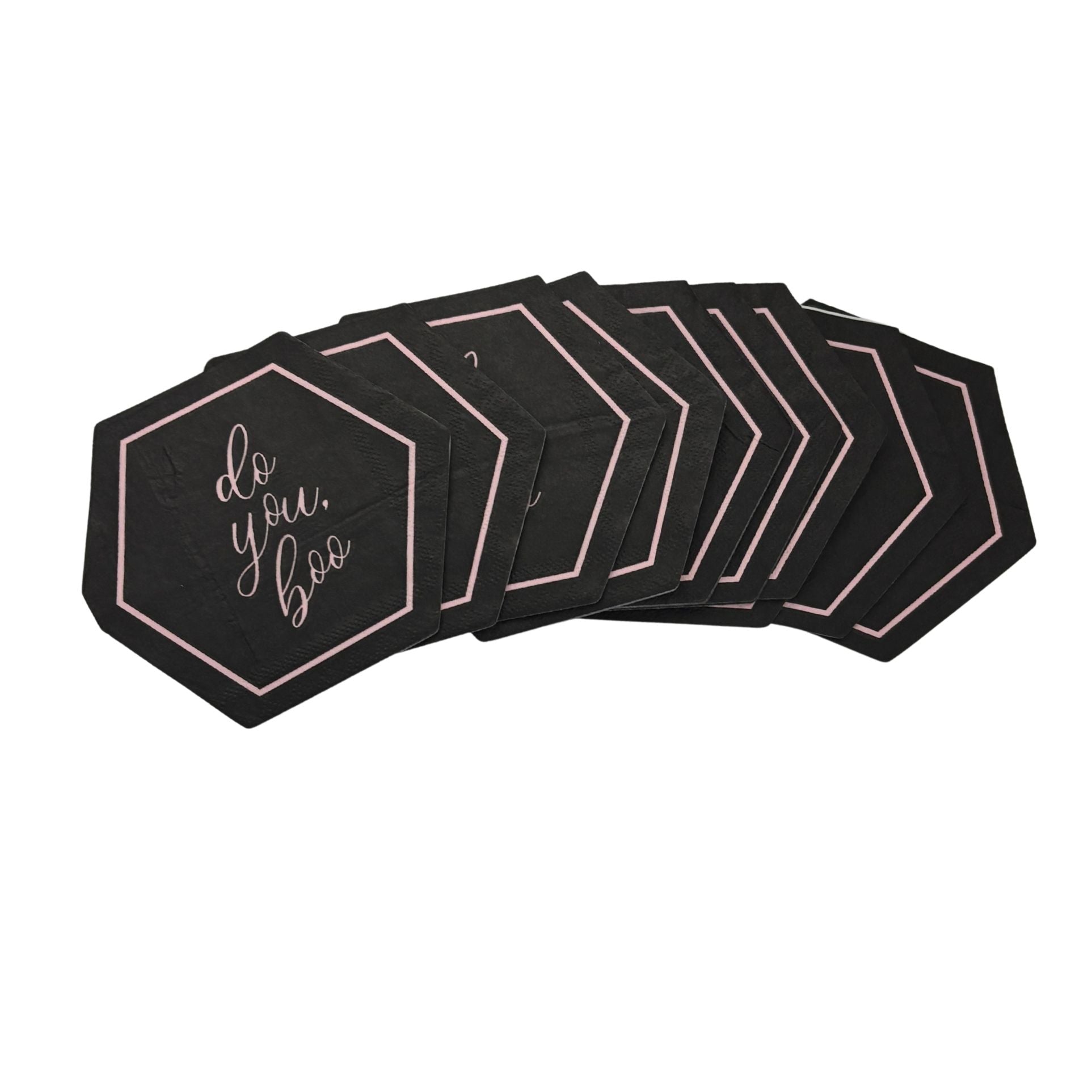 Do You, Boo Die-Cut Party/Beverage/Cocktail Napkins