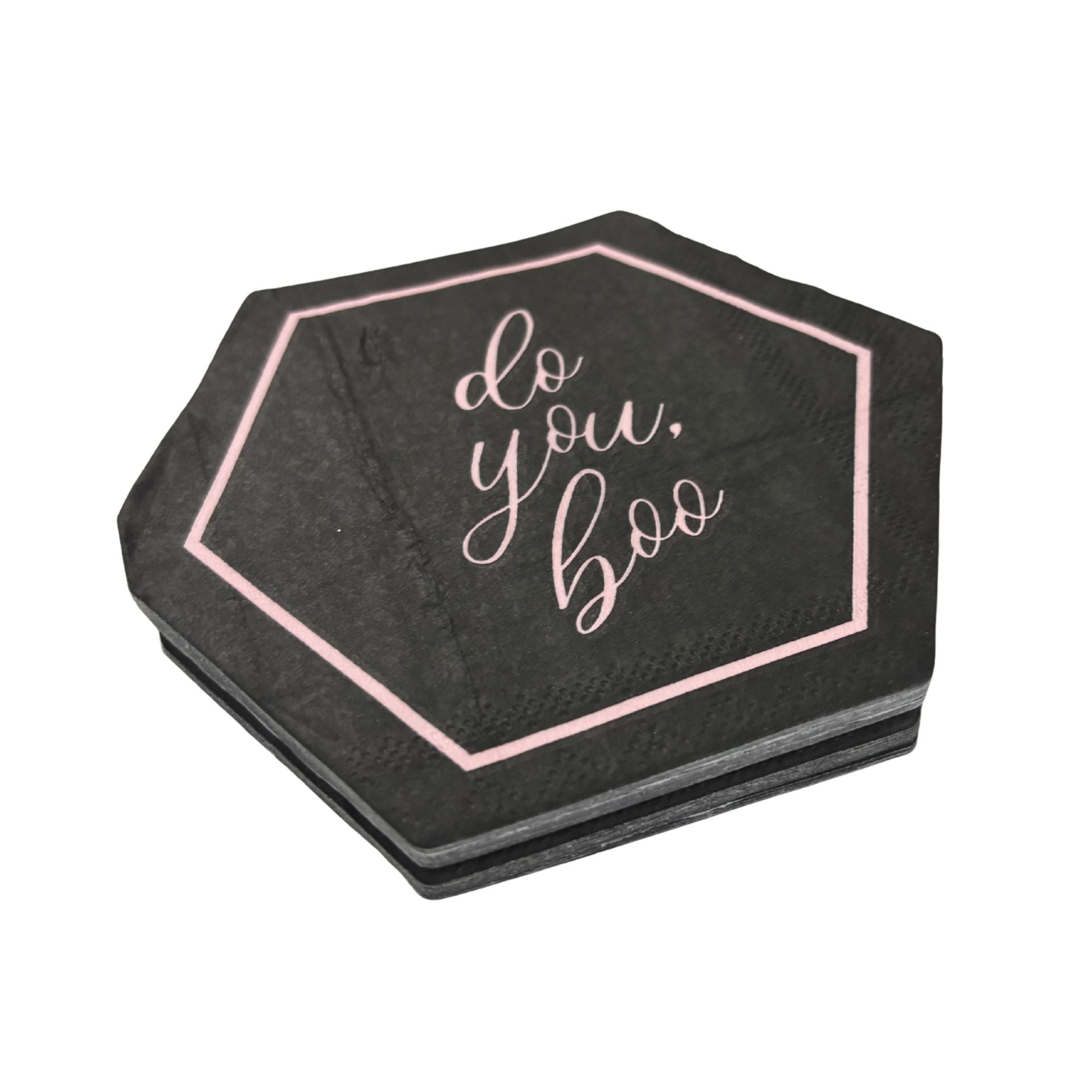 Do You, Boo Die-Cut Party/Beverage/Cocktail Napkins