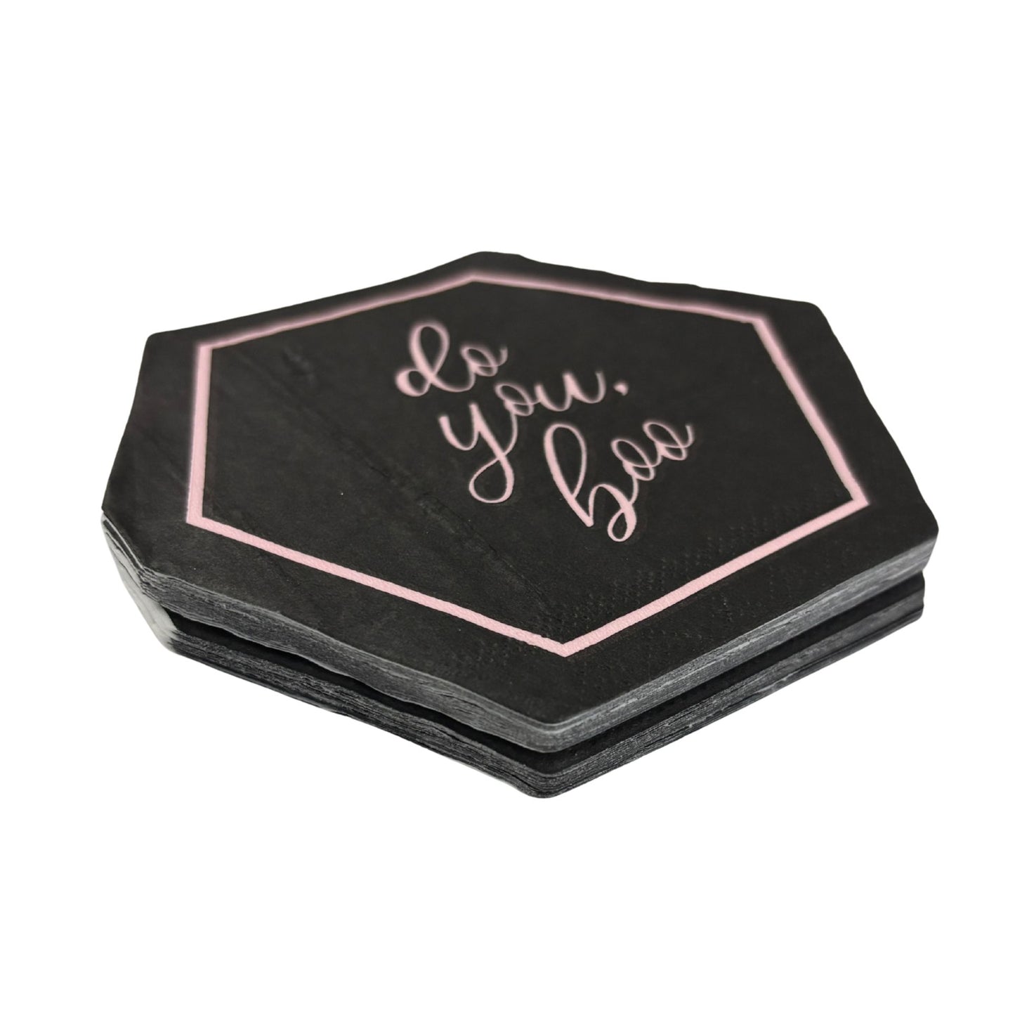 Do You, Boo Die-Cut Party/Beverage/Cocktail Napkins