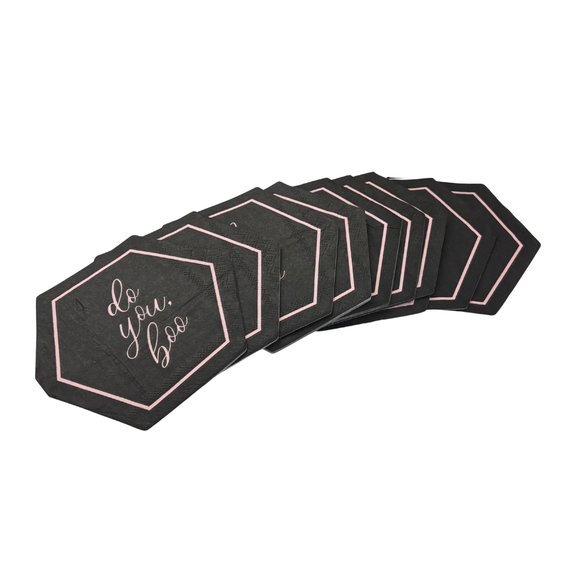 Do You, Boo Die-Cut Party/Beverage/Cocktail Napkins