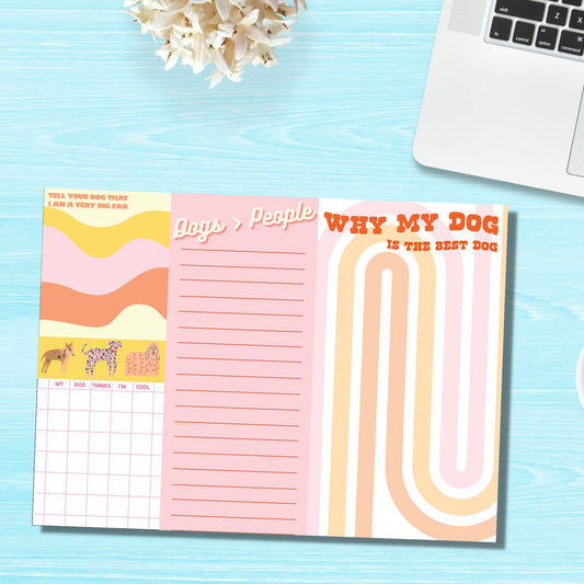 Dog Lovers Notepad Set | 5 Notepads in One Giftable Set