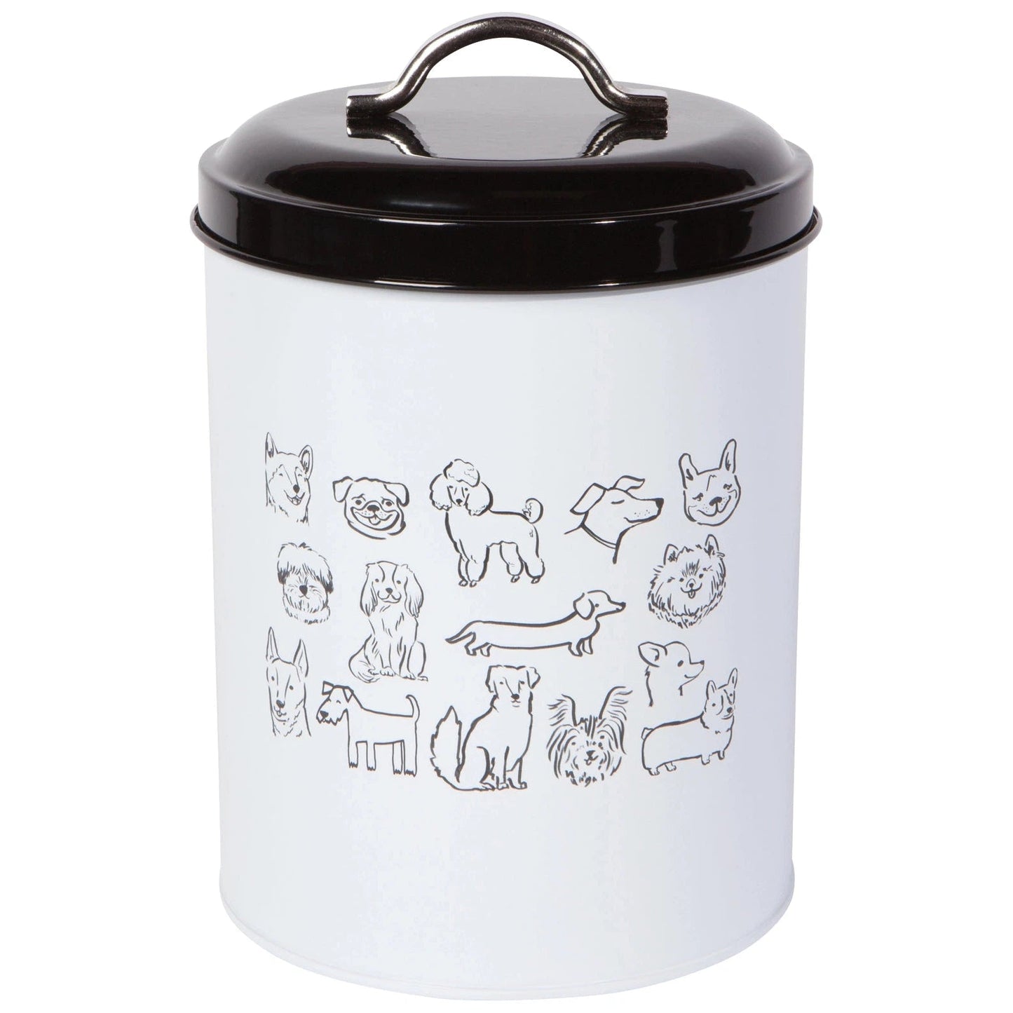 Tin pet food sales container