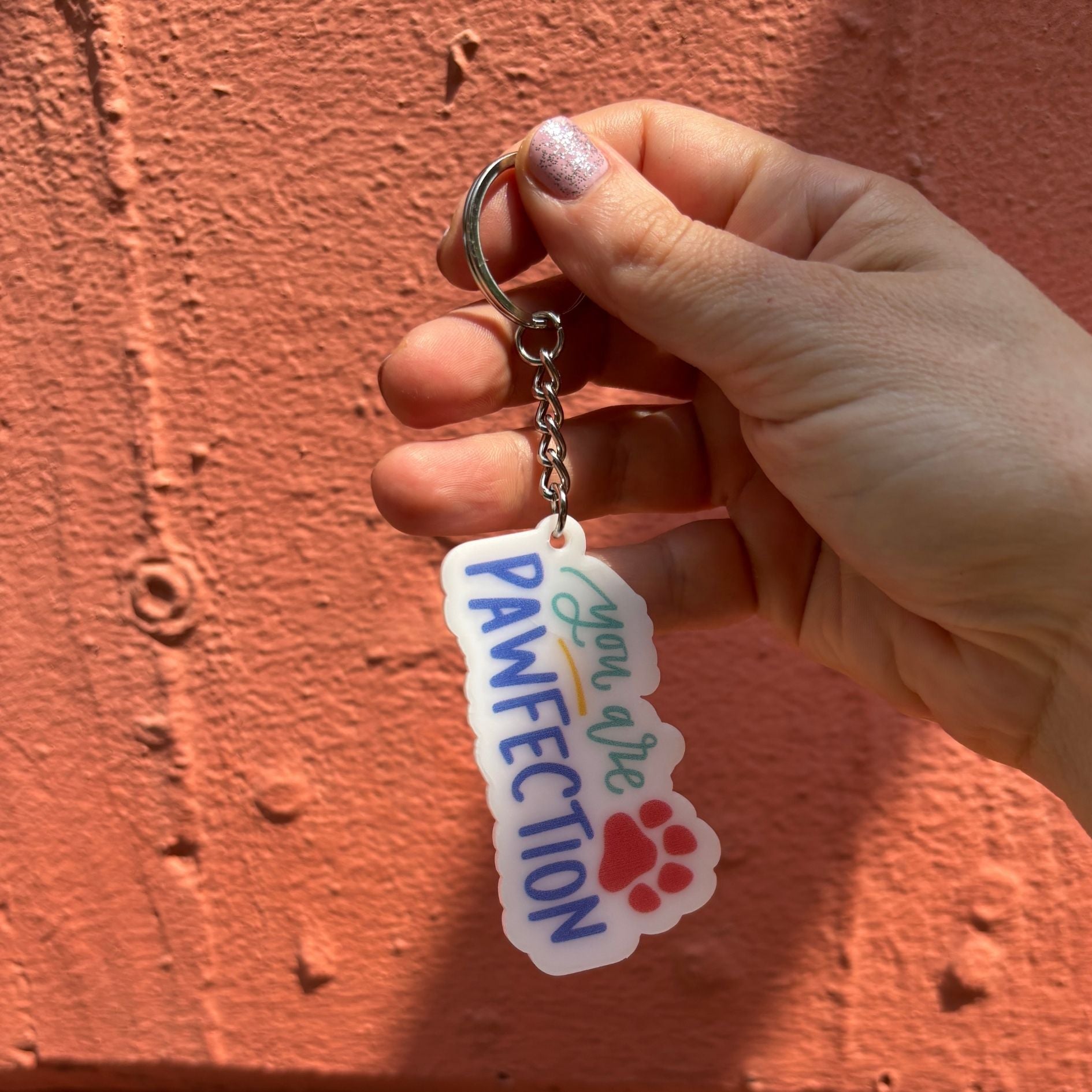 Dog-Themed Acrylic Keychains | 5 Style Options | Rescue Favorite Breed, I Woof You & Puppy Lover-Faithworks-The Bullish Store