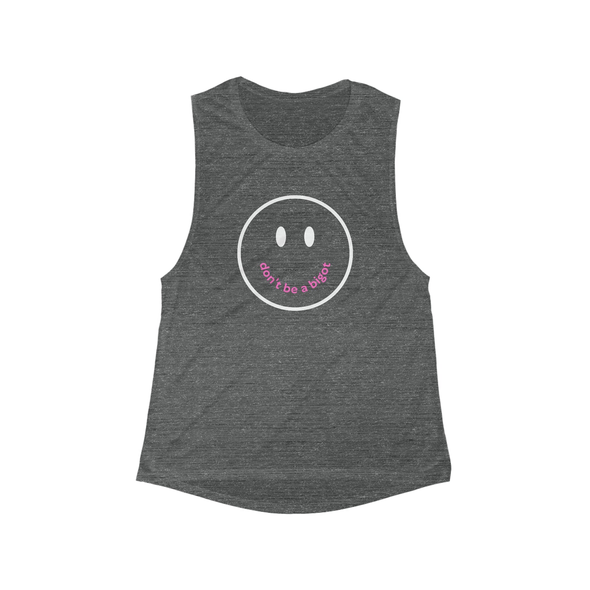 Don't Be A Bigot Flowy Scoop Muscle Tank