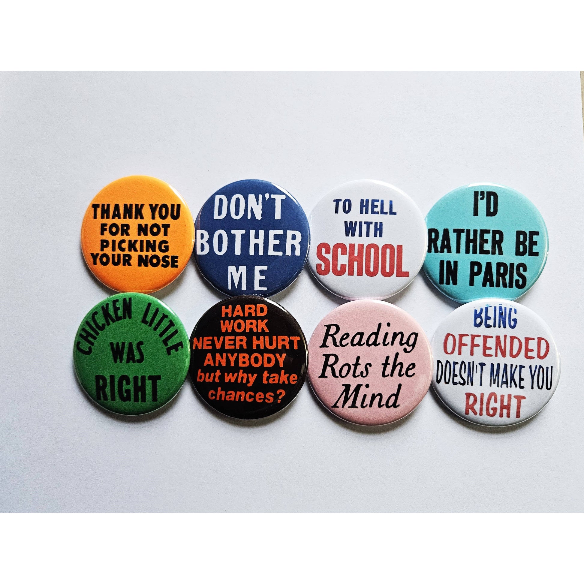 Don't Bother Me Small Pinback Button | 1.25" Diameter