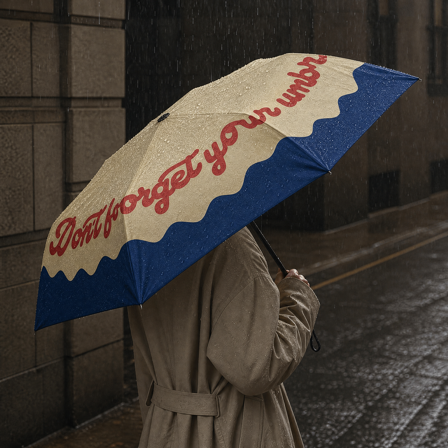 Don't Forget Your Umbrella Foldable Umbrella