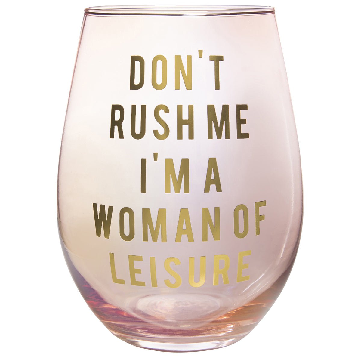 Don't Rush Me, I'm a Woman Of Leisure — Bulk Lot of 4 (Gifting, Events & Resale)-Slant-The Bullish Store