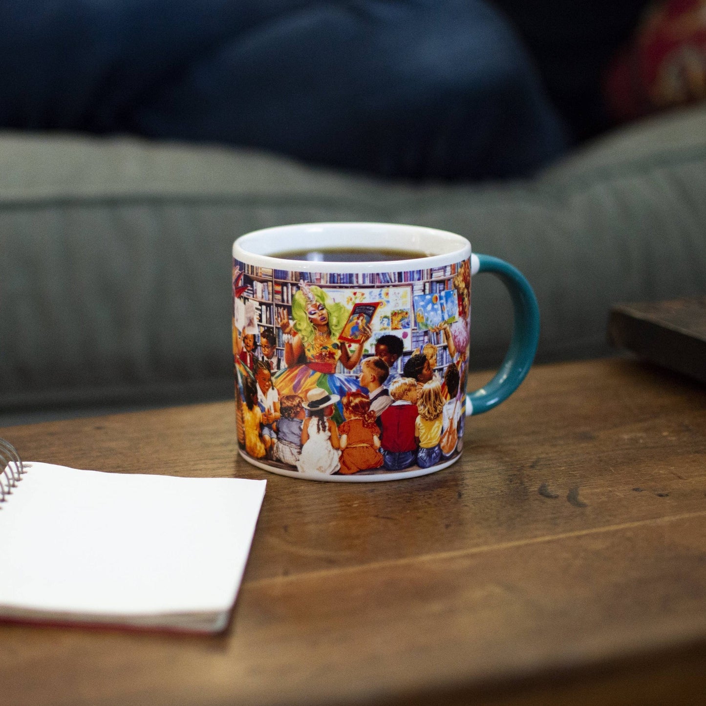 Drag Story Hour Mug | Queens Ceramic Tea Coffee Cup | 14oz