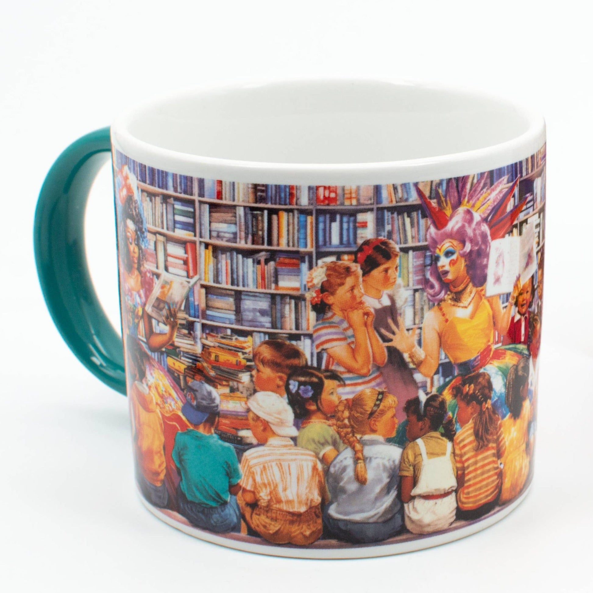 Drag Story Hour Mug | Queens Ceramic Tea Coffee Cup | 14oz