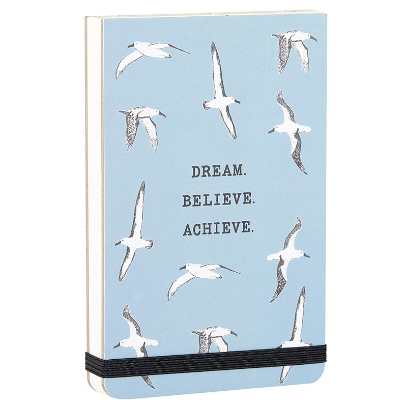 Dream Believe Achieve Coptic Hardcover Notepad | 3.5" x 5.5"