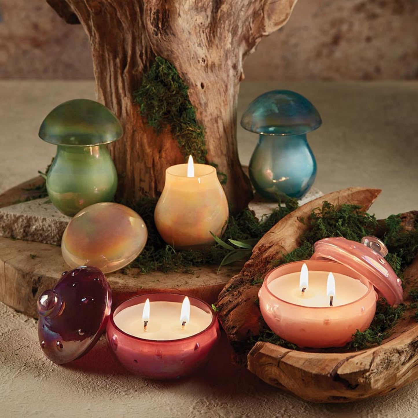 Dreamy Jar Candle | Santai Coconut Vanilla Tropical Scented Glass Candle