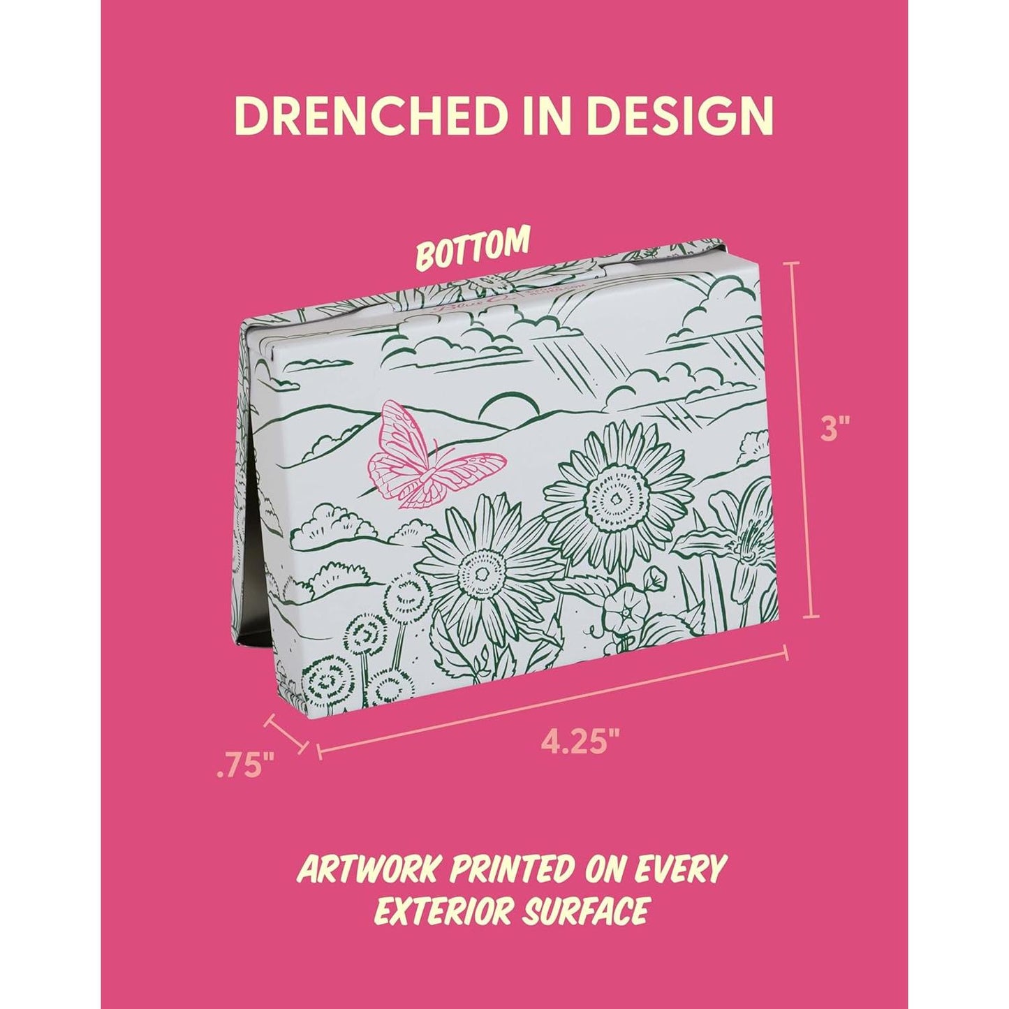 Dumb Shit Men Have Told Me Pocket Box | Small Tin Case | 4.25" X 0.75" | BlueQ at GetBullish